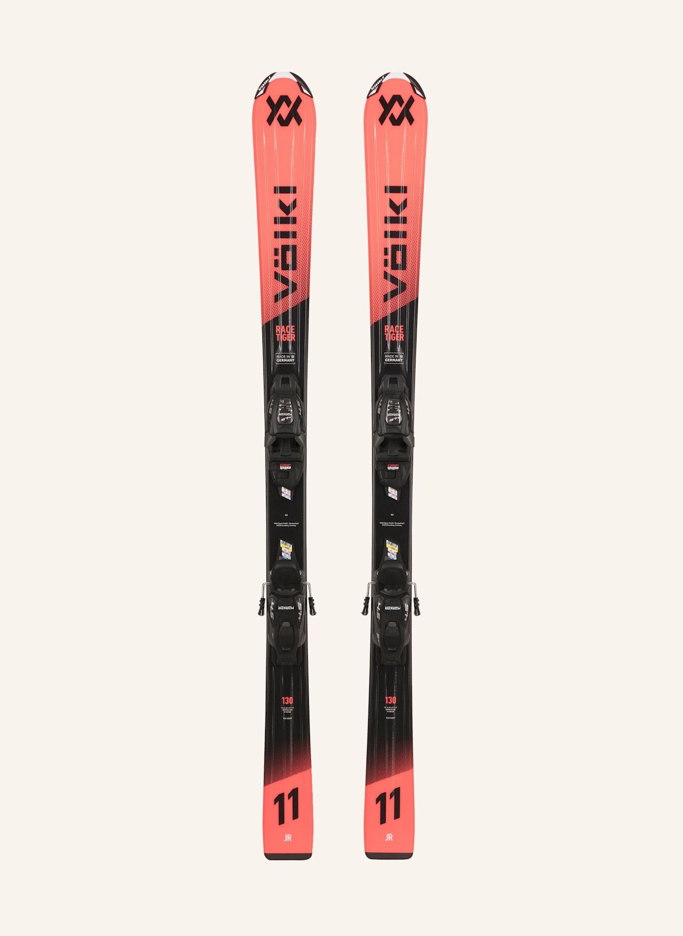 Völkl Skiset RACETIGER RED JUNIOR: ROT