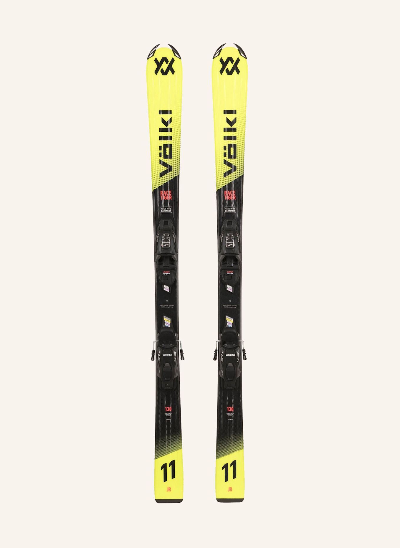 Völkl Skiset RACETIGER YELLOW JUNIOR: GELB