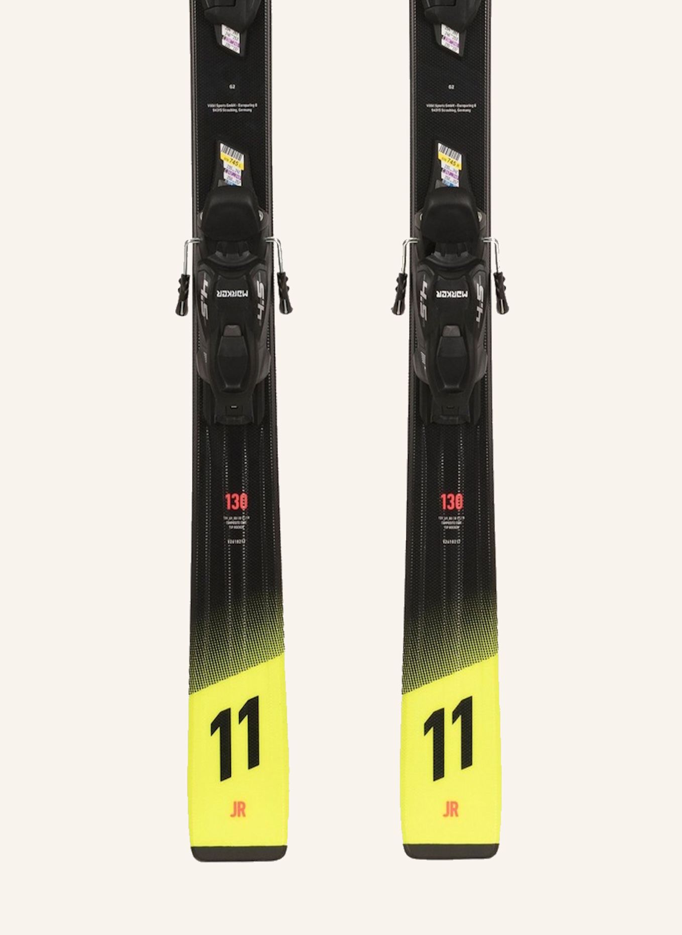 Völkl Skiset RACETIGER YELLOW JUNIOR: GELB