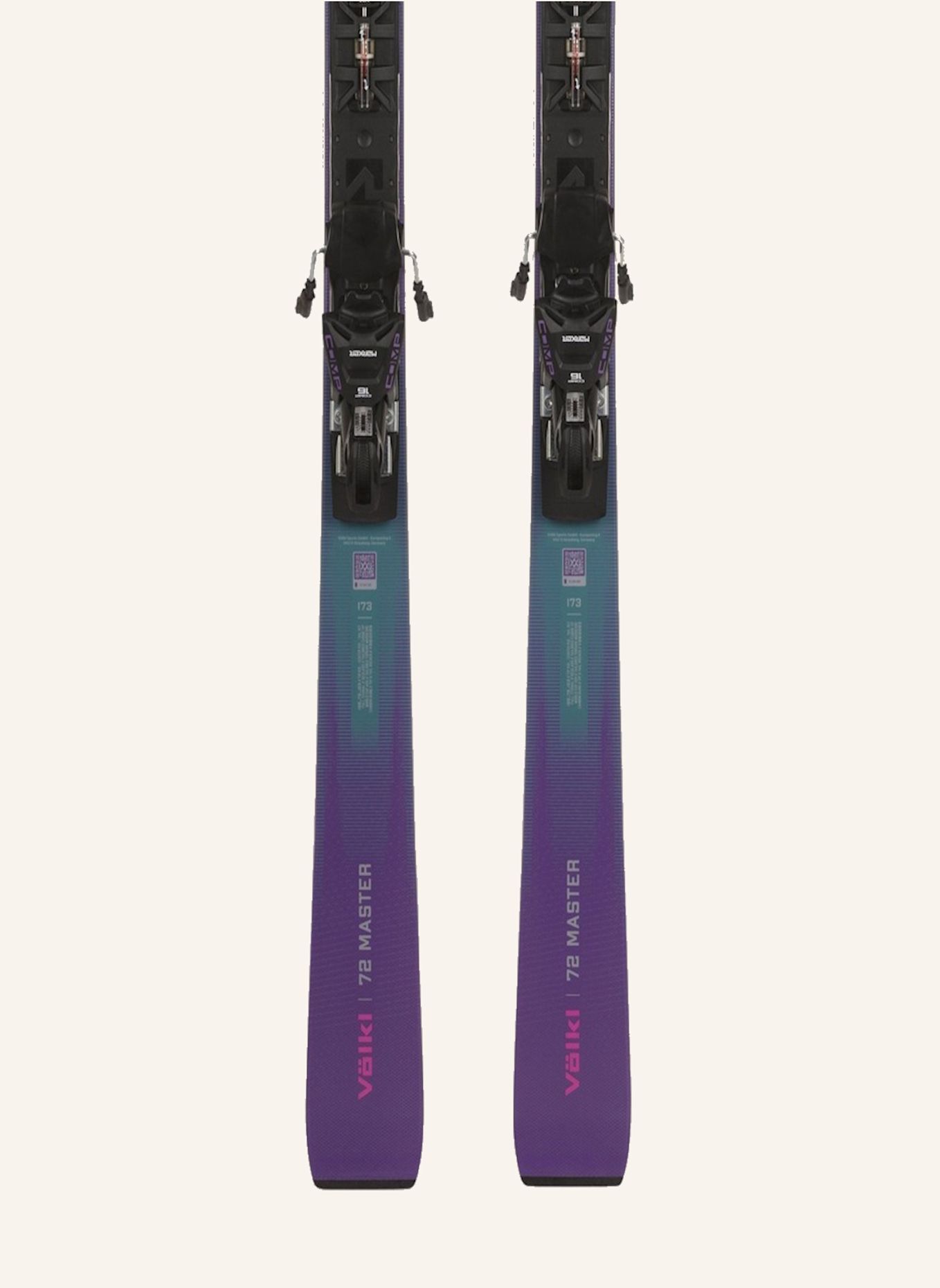 Völkl Skiset PEREGRINE 72 MASTER: LILA
