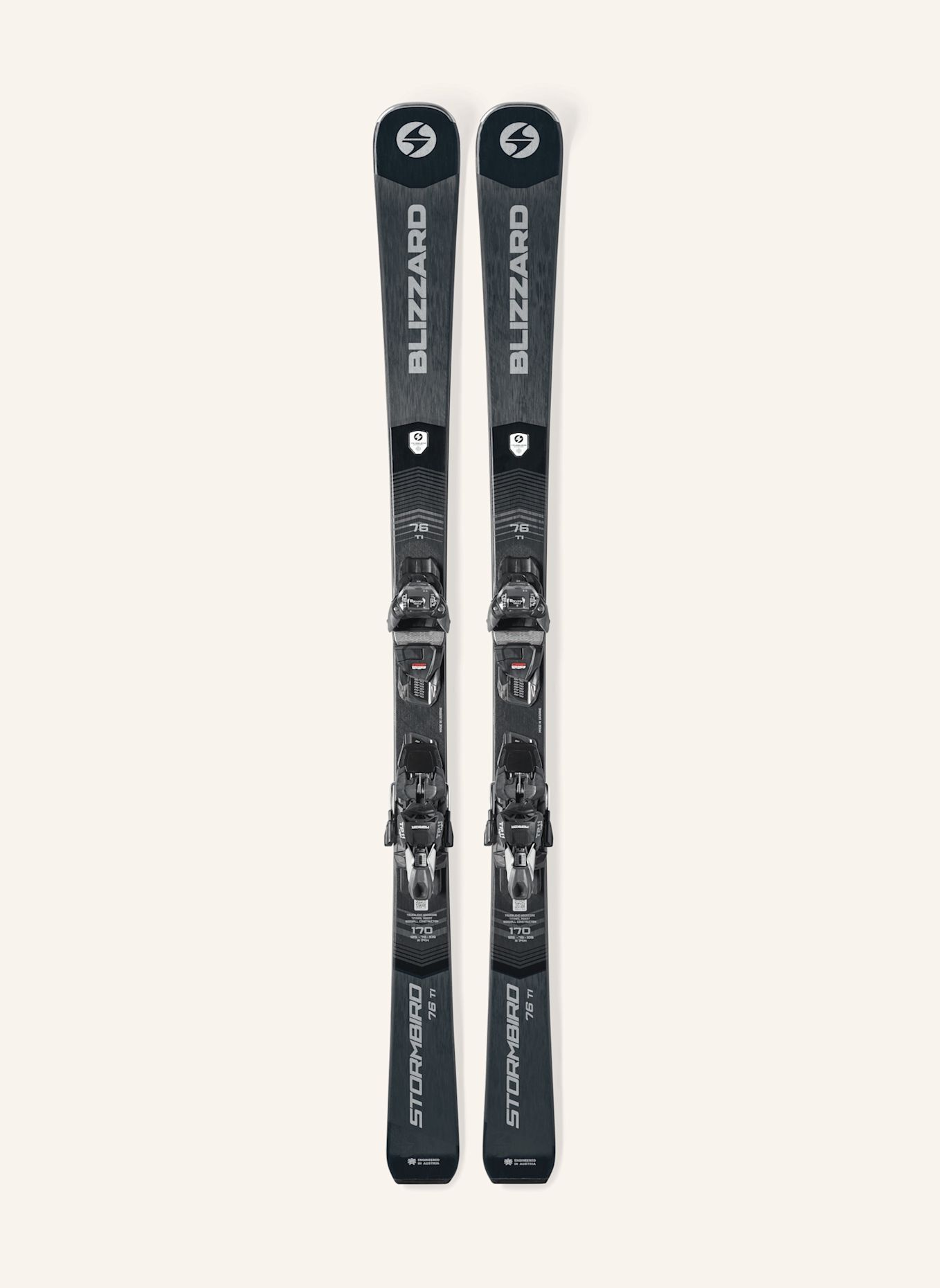 BLIZZARD Skiset STORMBIRD 76 TI: GRAU