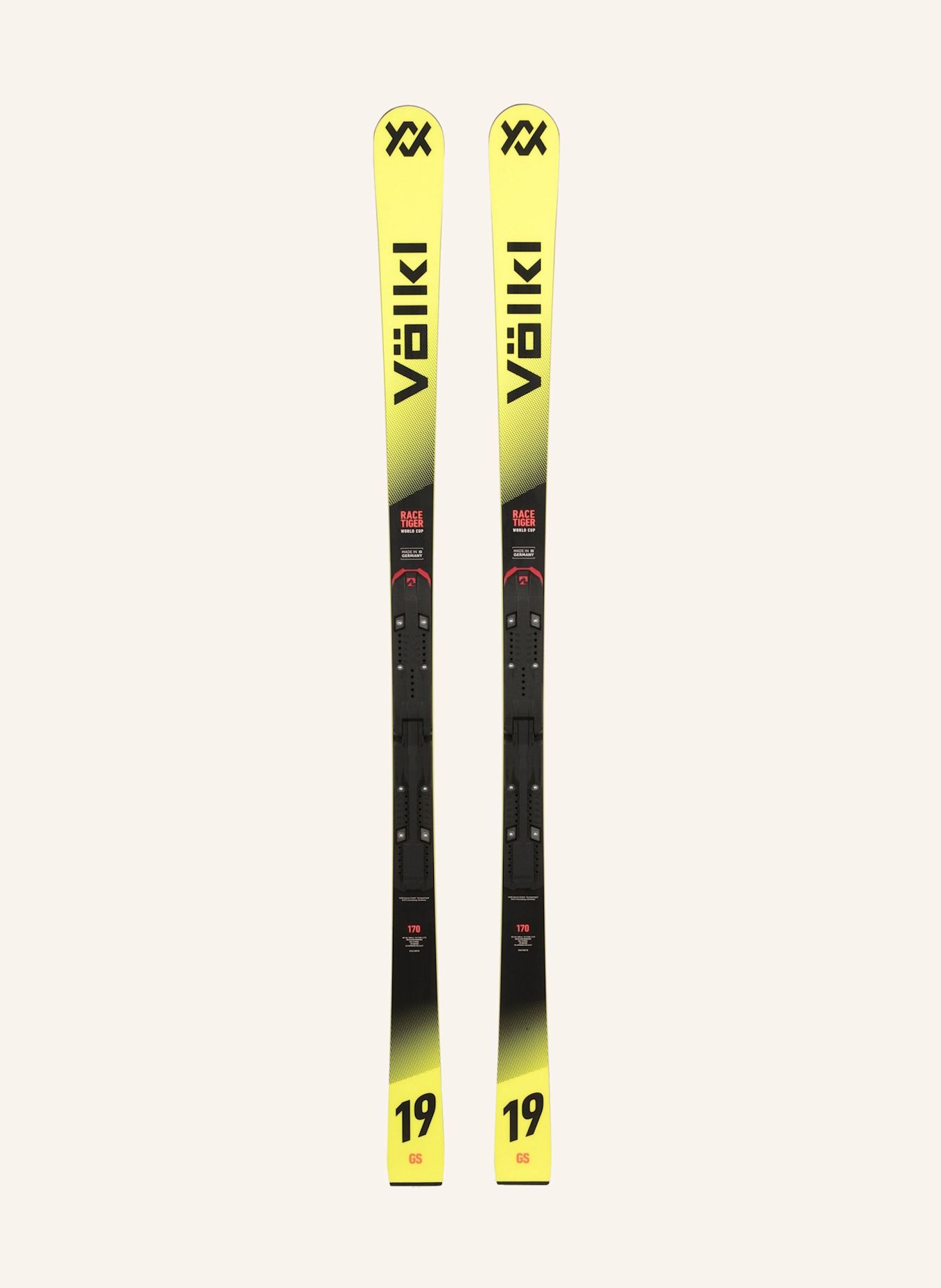 Völkl Ski RACETIGER GS R JUNIOR: GELB