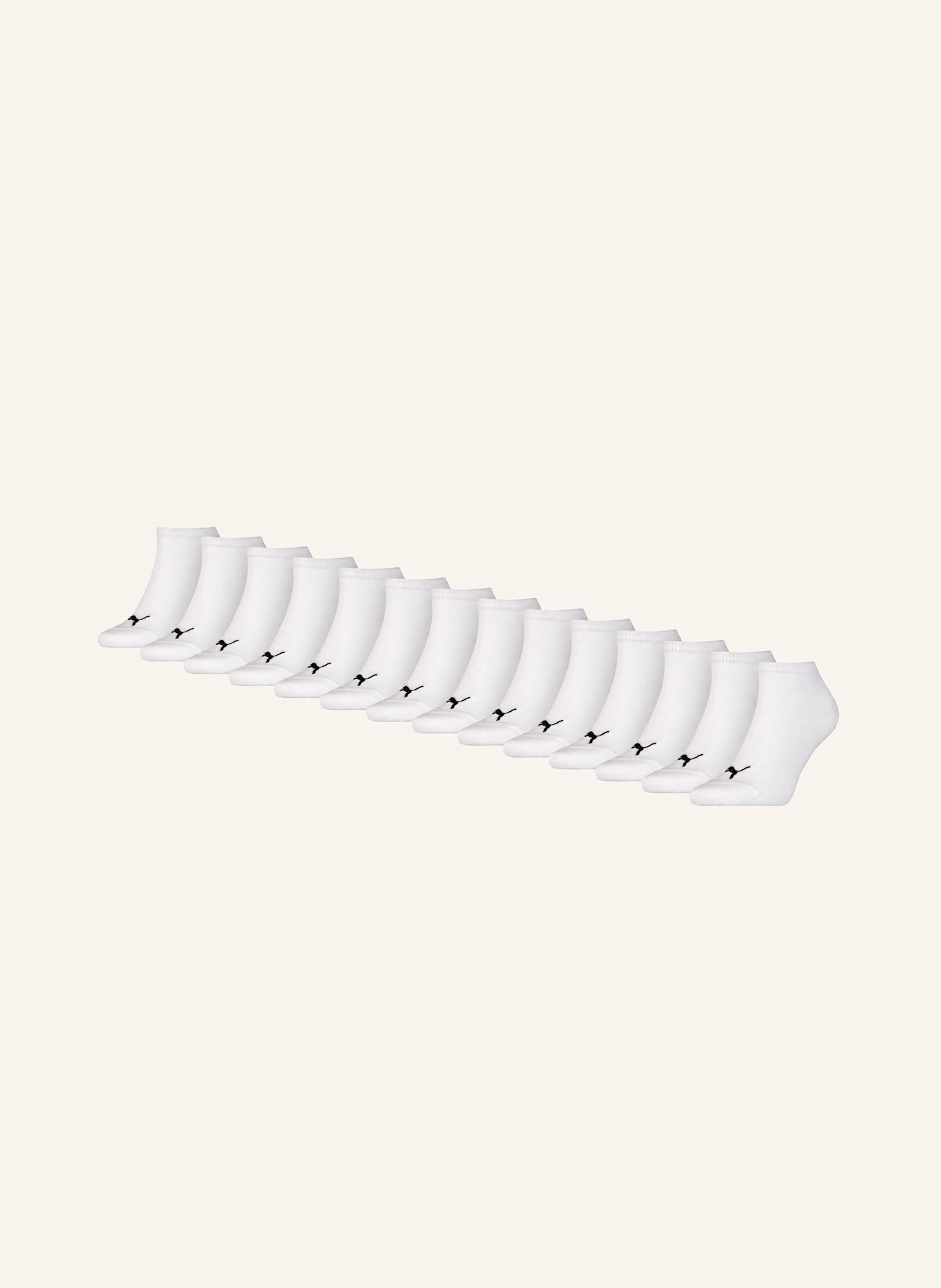 PUMA Socken SNEAKER PLAIN 12-PACK: WEISS