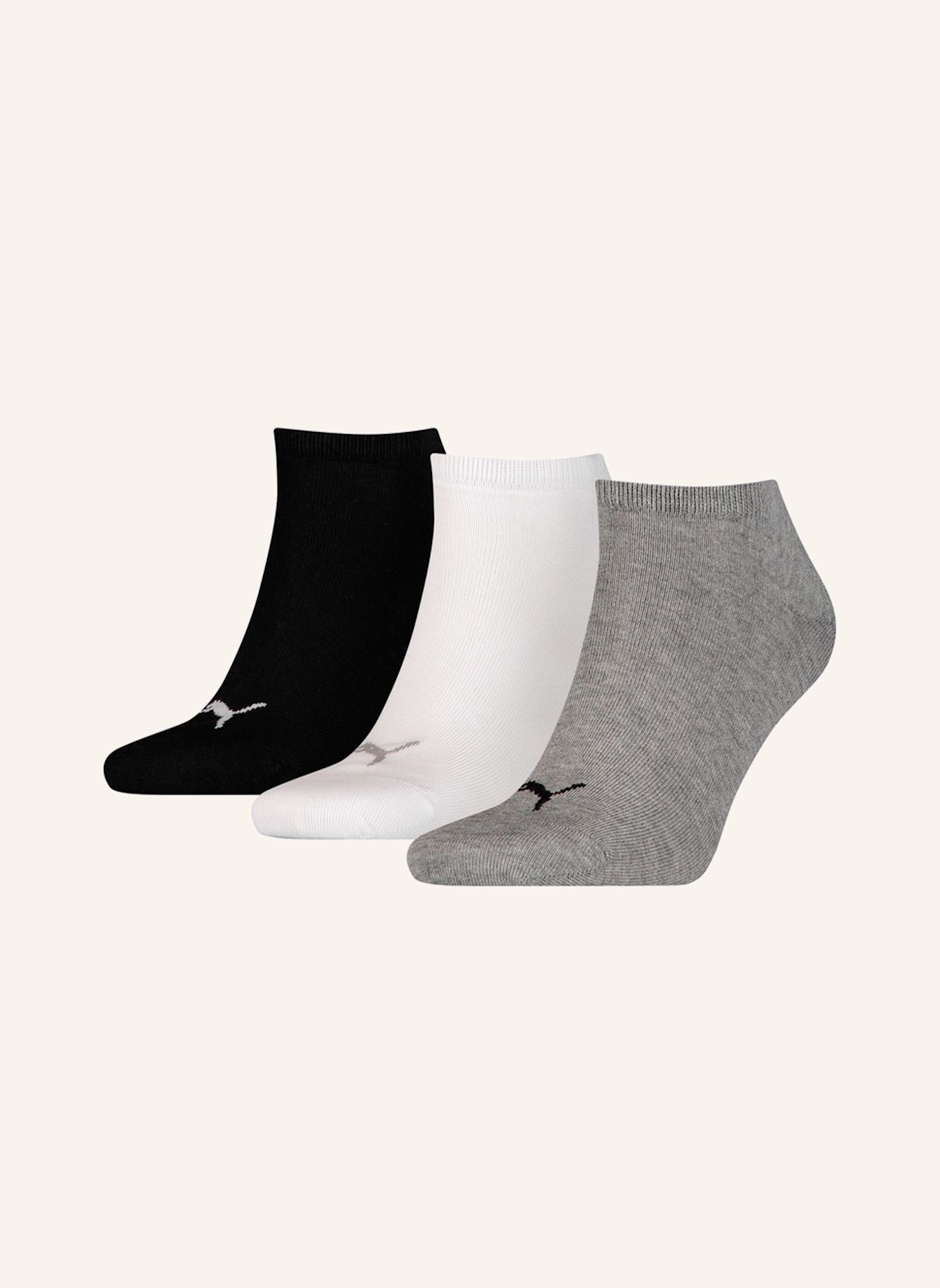 PUMA Socken SNEAKER PLAIN 3-PACK: ECRU