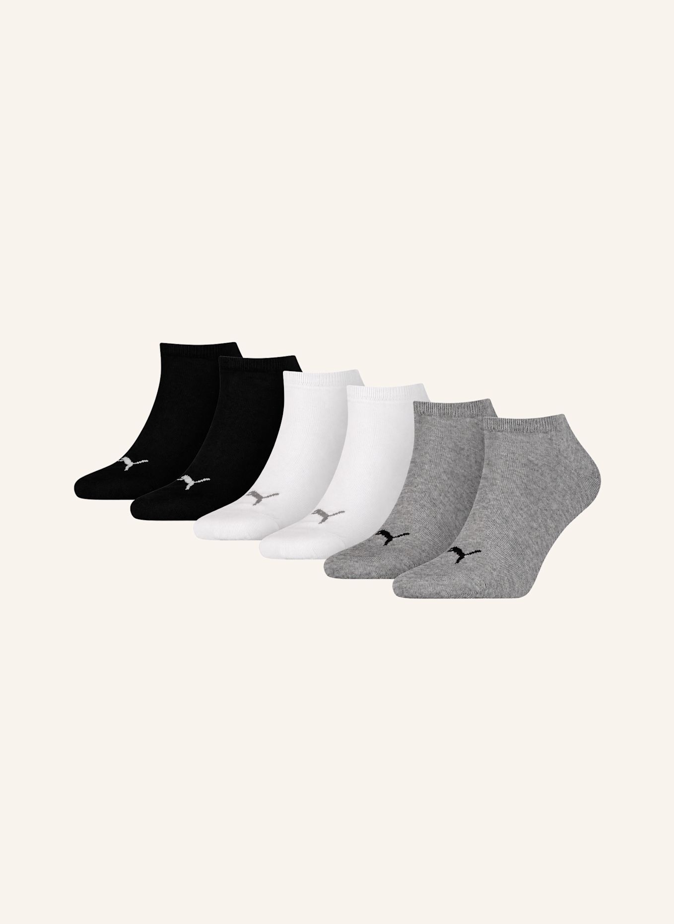 PUMA Socken SNEAKER PLAIN 6-PACK: ECRU