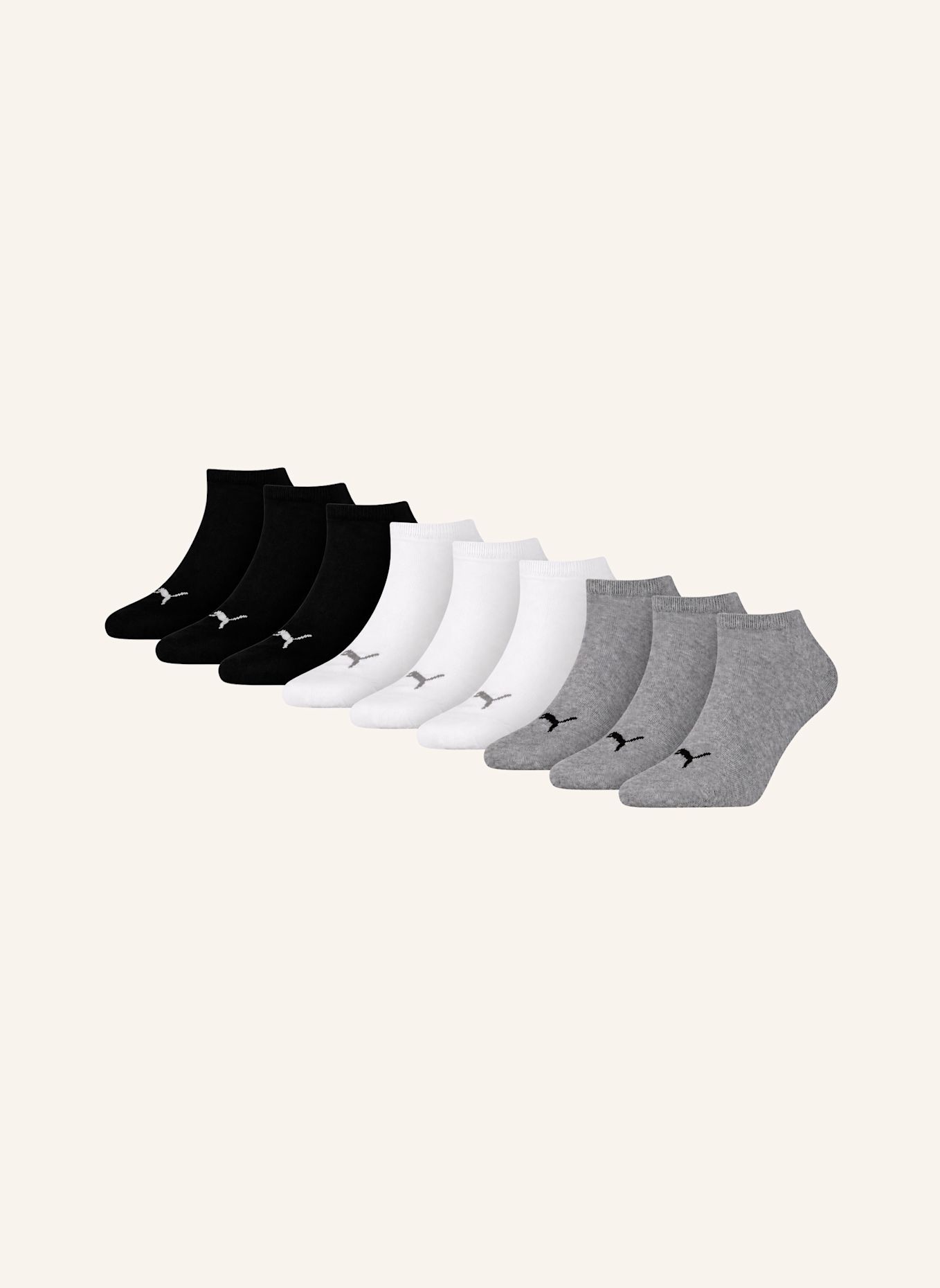 PUMA Socken SNEAKER PLAIN 9-PACK: ECRU