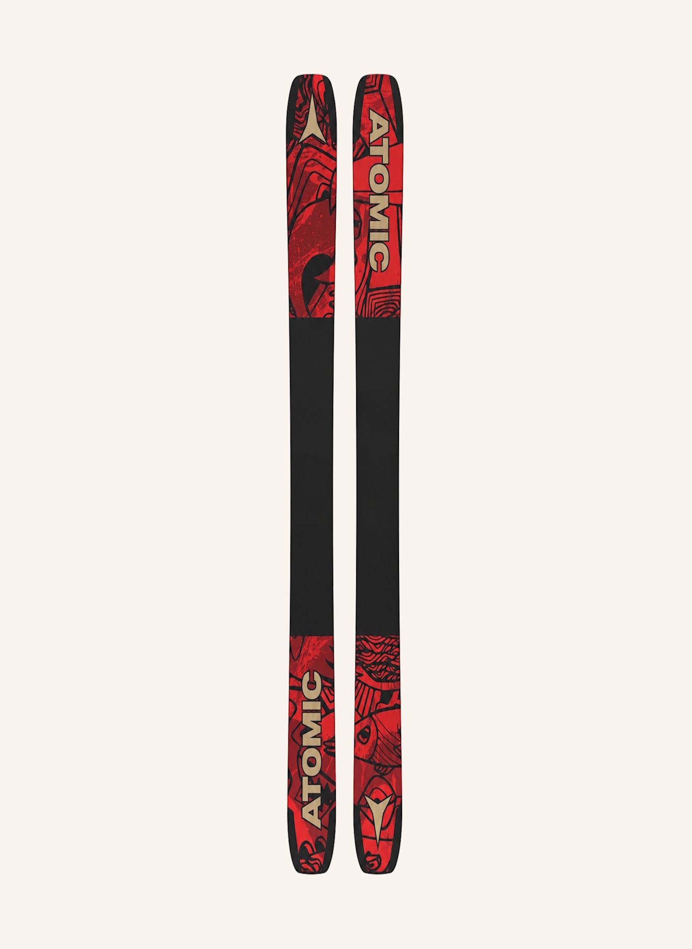 ATOMIC Skiset BENT 100: ECRU