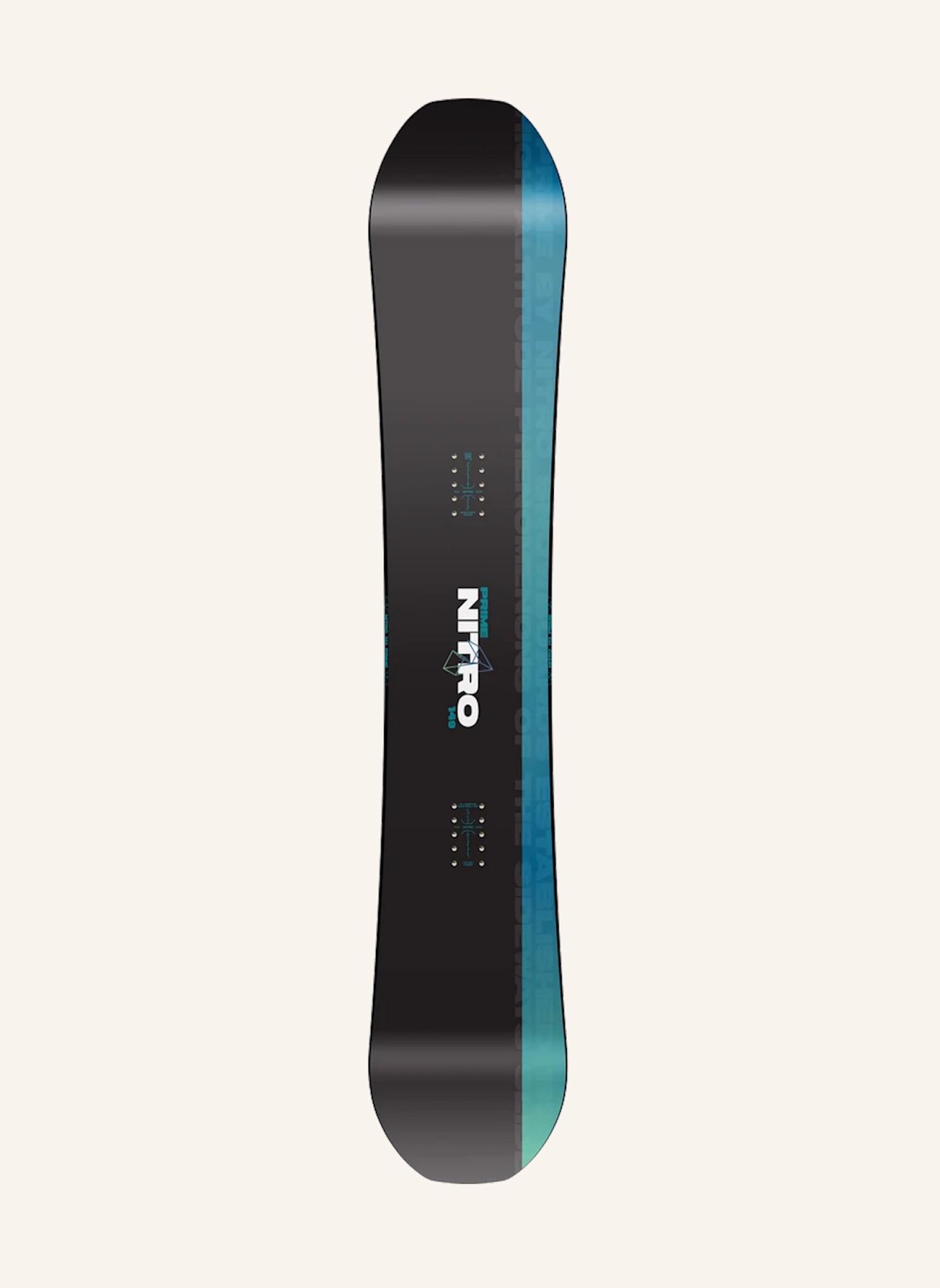 NITRO Snowboard PRIME CHROMA: SCHWARZ