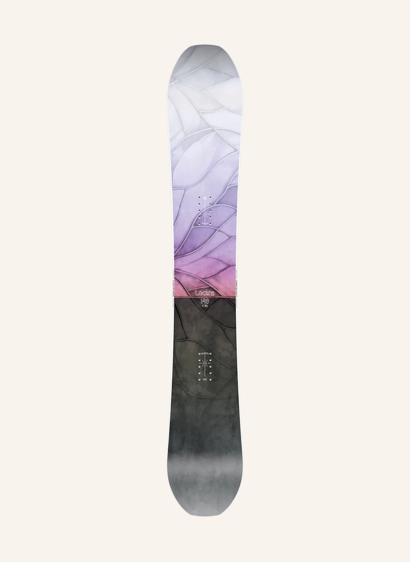 NITRO Snowboard LECTRA LEAF: ECRU