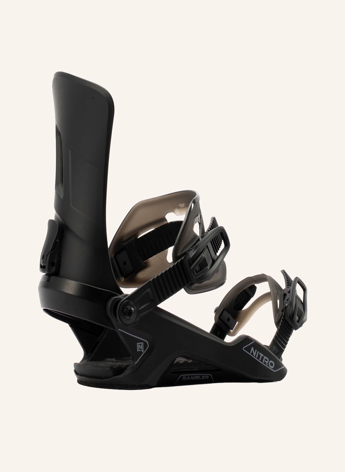 NITRO Snowboardbindung RAMBLER 2027: SCHWARZ