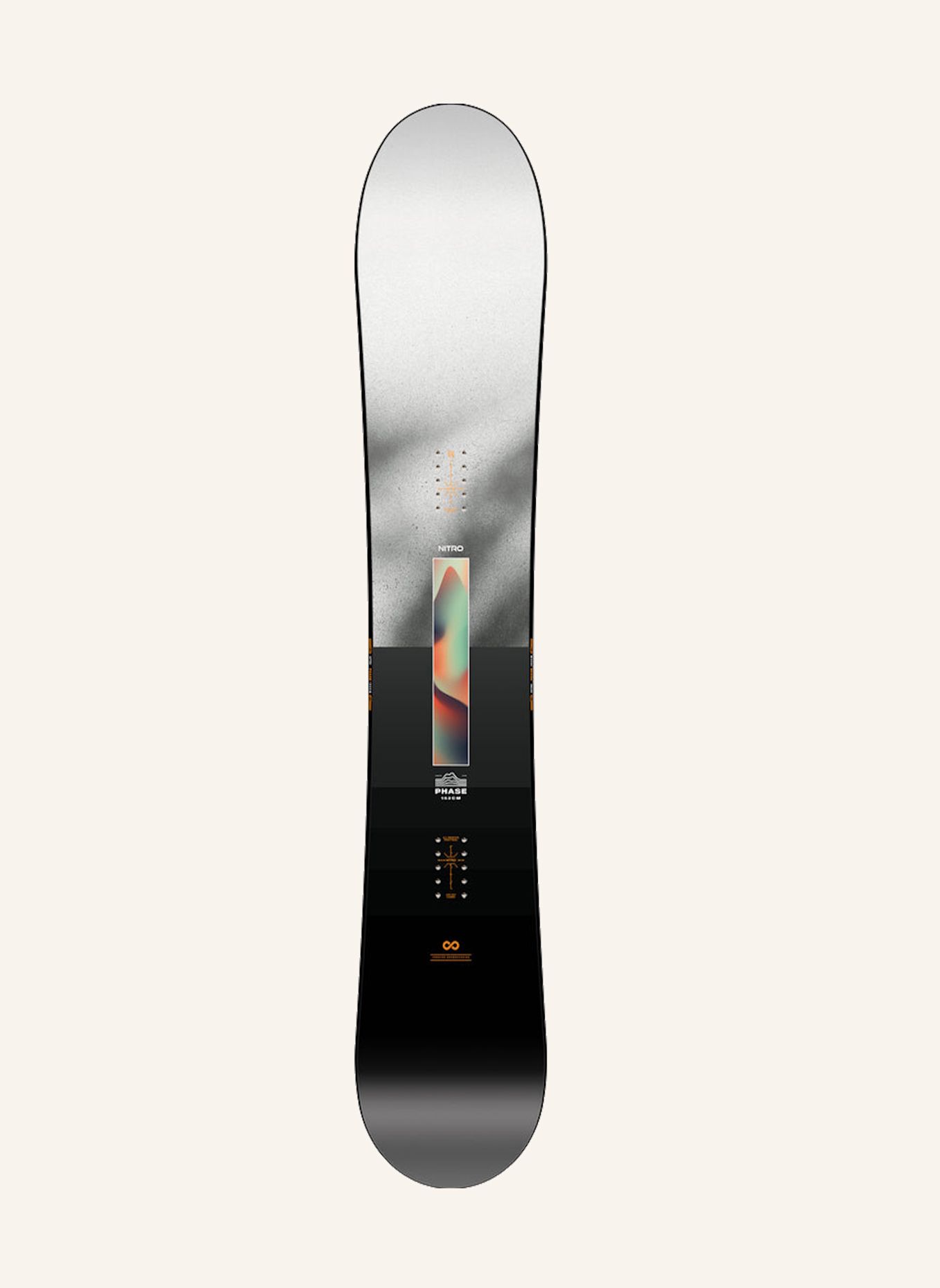 NITRO Snowboard PHASE: ECRU