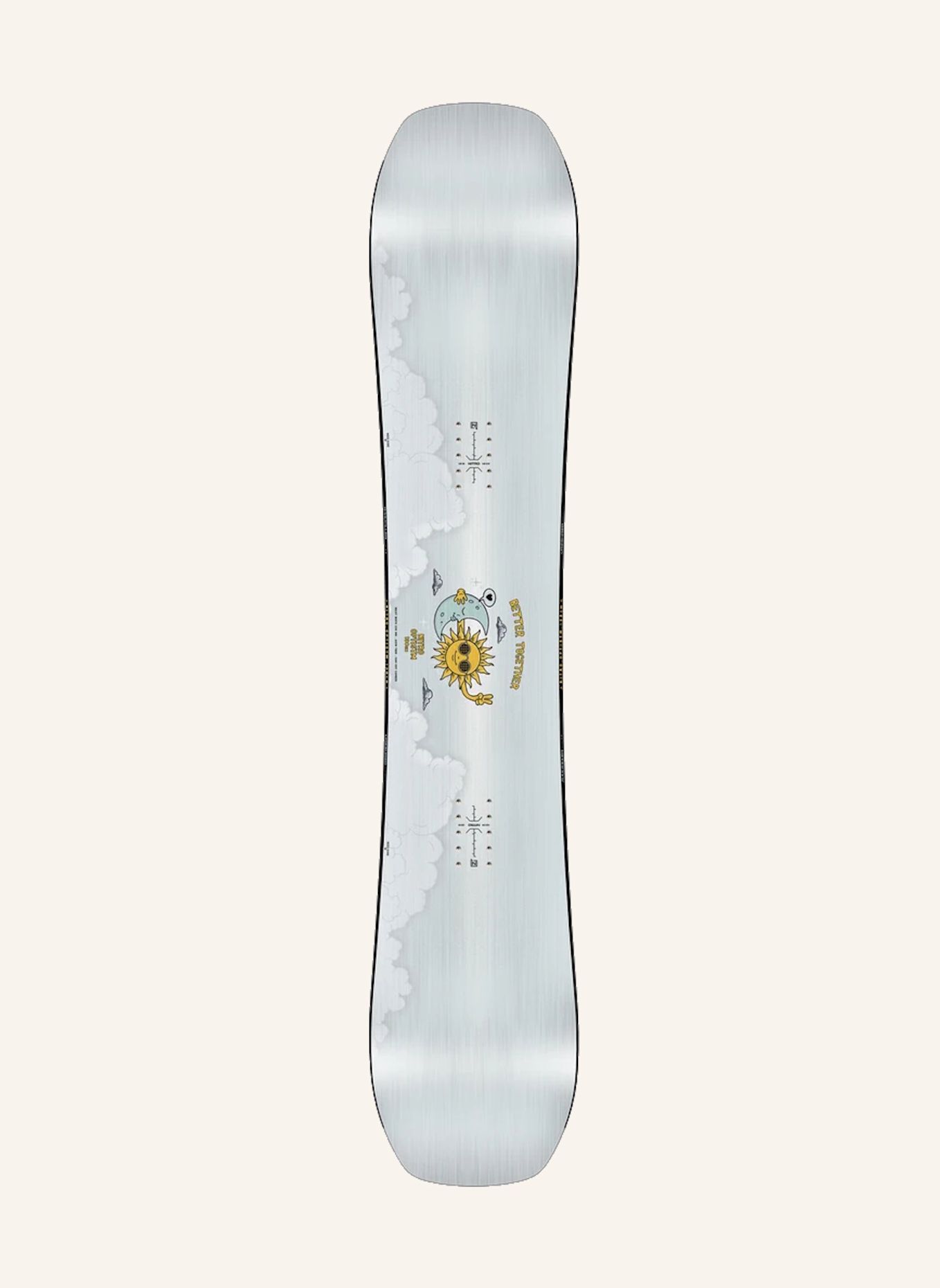 NITRO Snowboard OPTISYM: ECRU