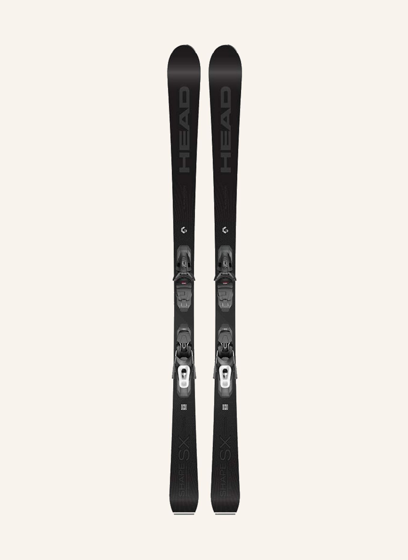 HEAD Skiset SHAPE SX: SCHWARZ