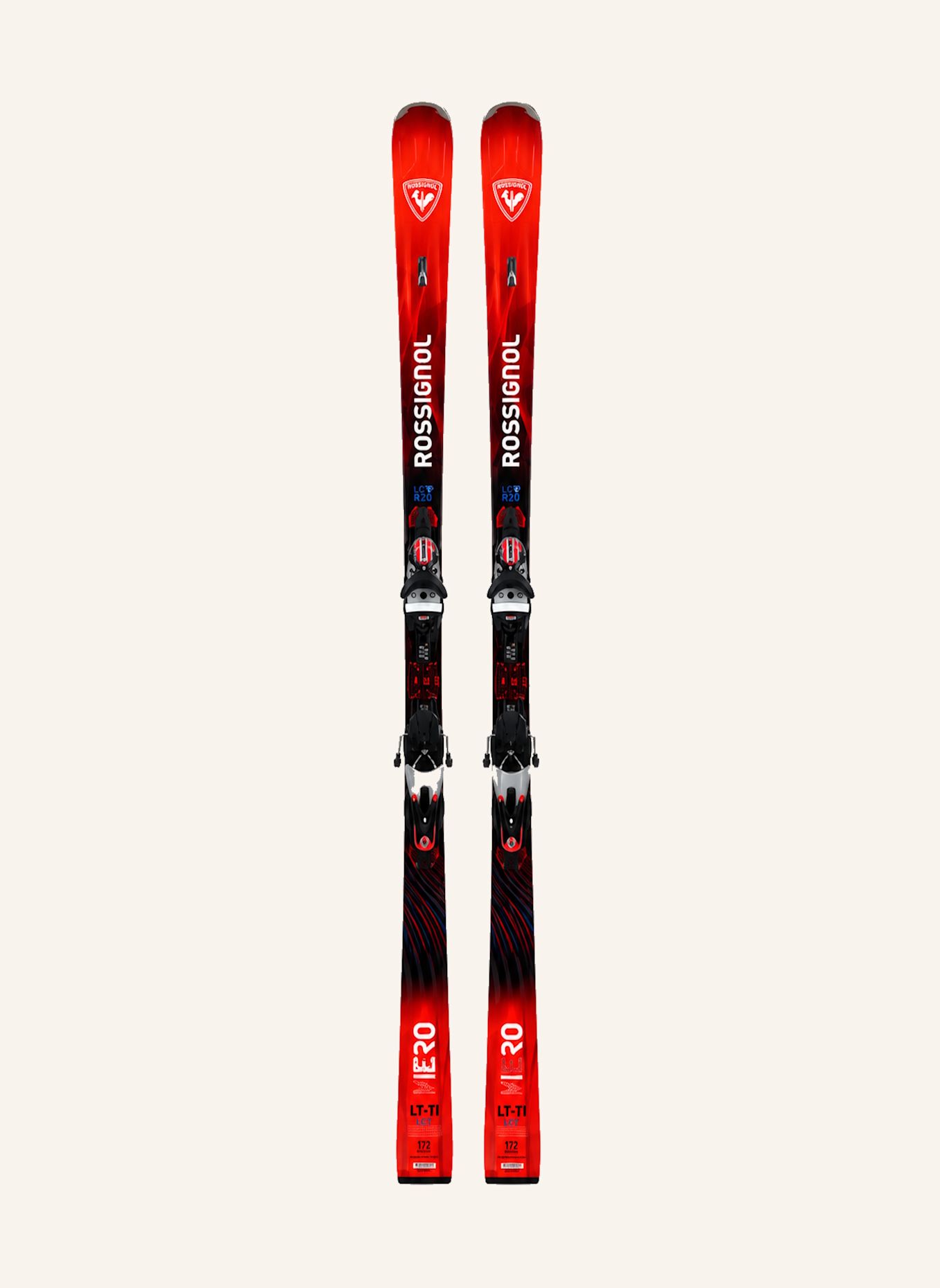 ROSSIGNOL Skiset HERO LT TI: ROT