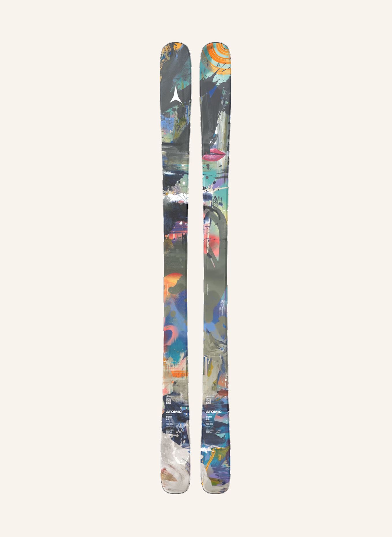 ATOMIC Skiset BENT 85 2027: ECRU