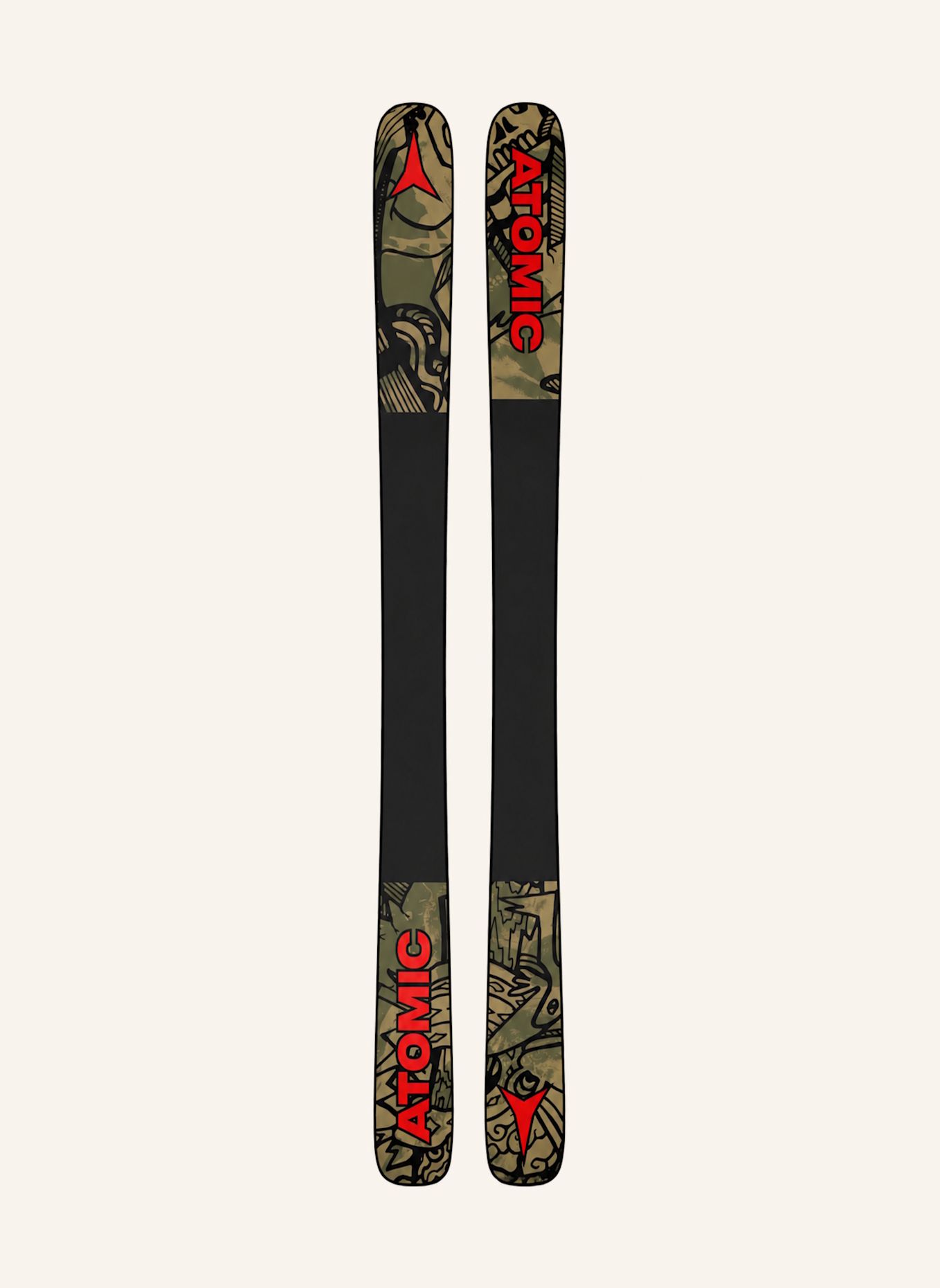 ATOMIC Skiset BENT 85 2027: ECRU