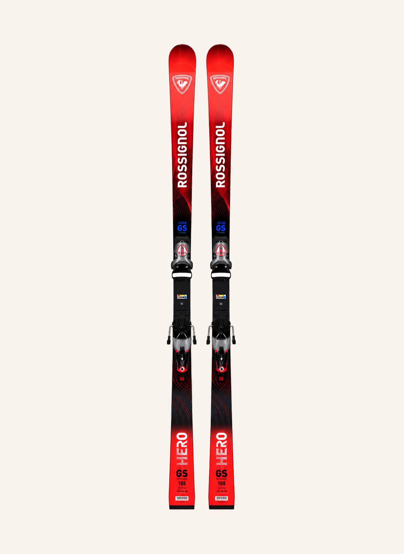 ROSSIGNOL Skiset HERO ATHLETE GS: ROT