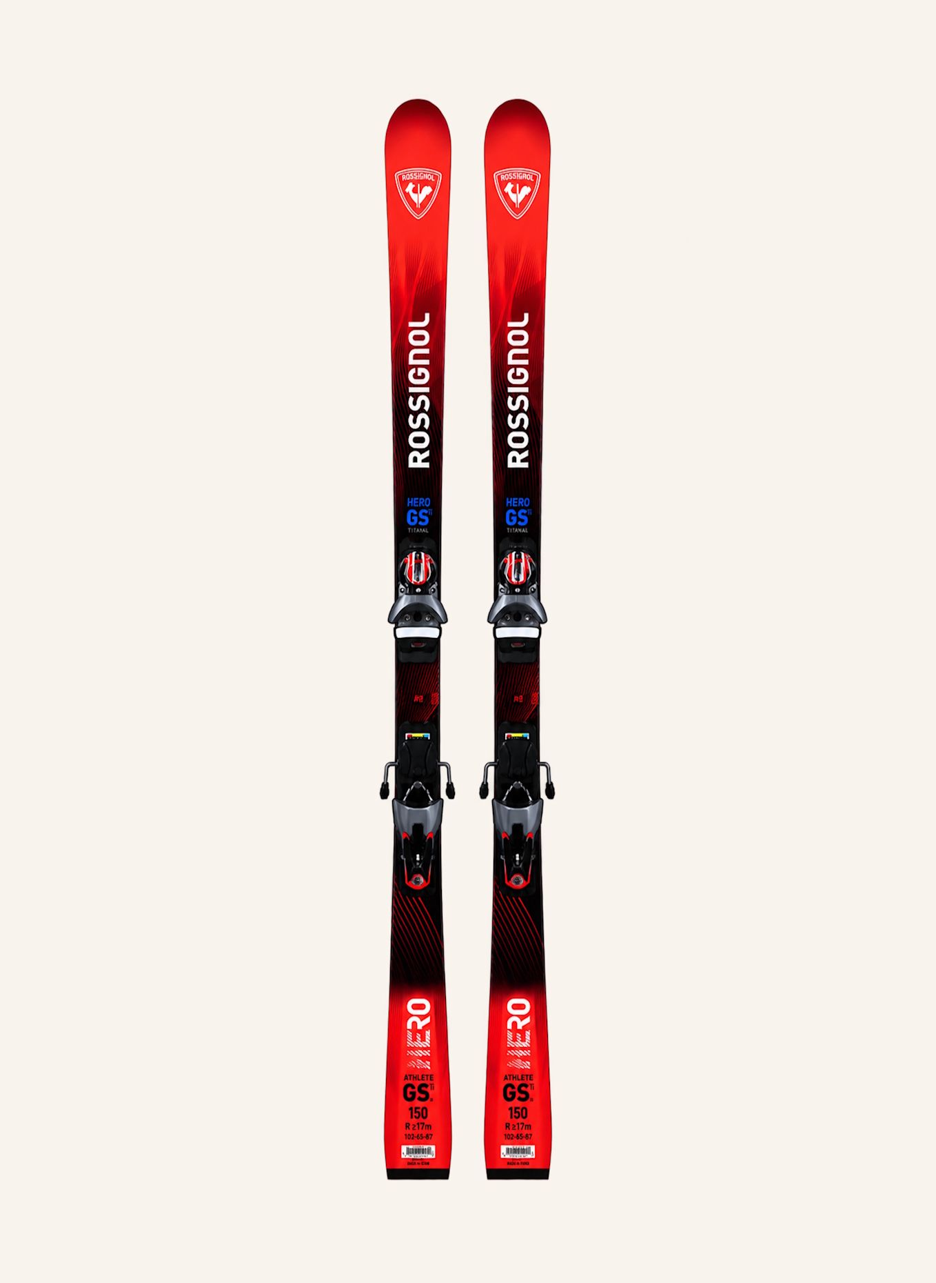ROSSIGNOL Skiset HERO GS PRO: ROT