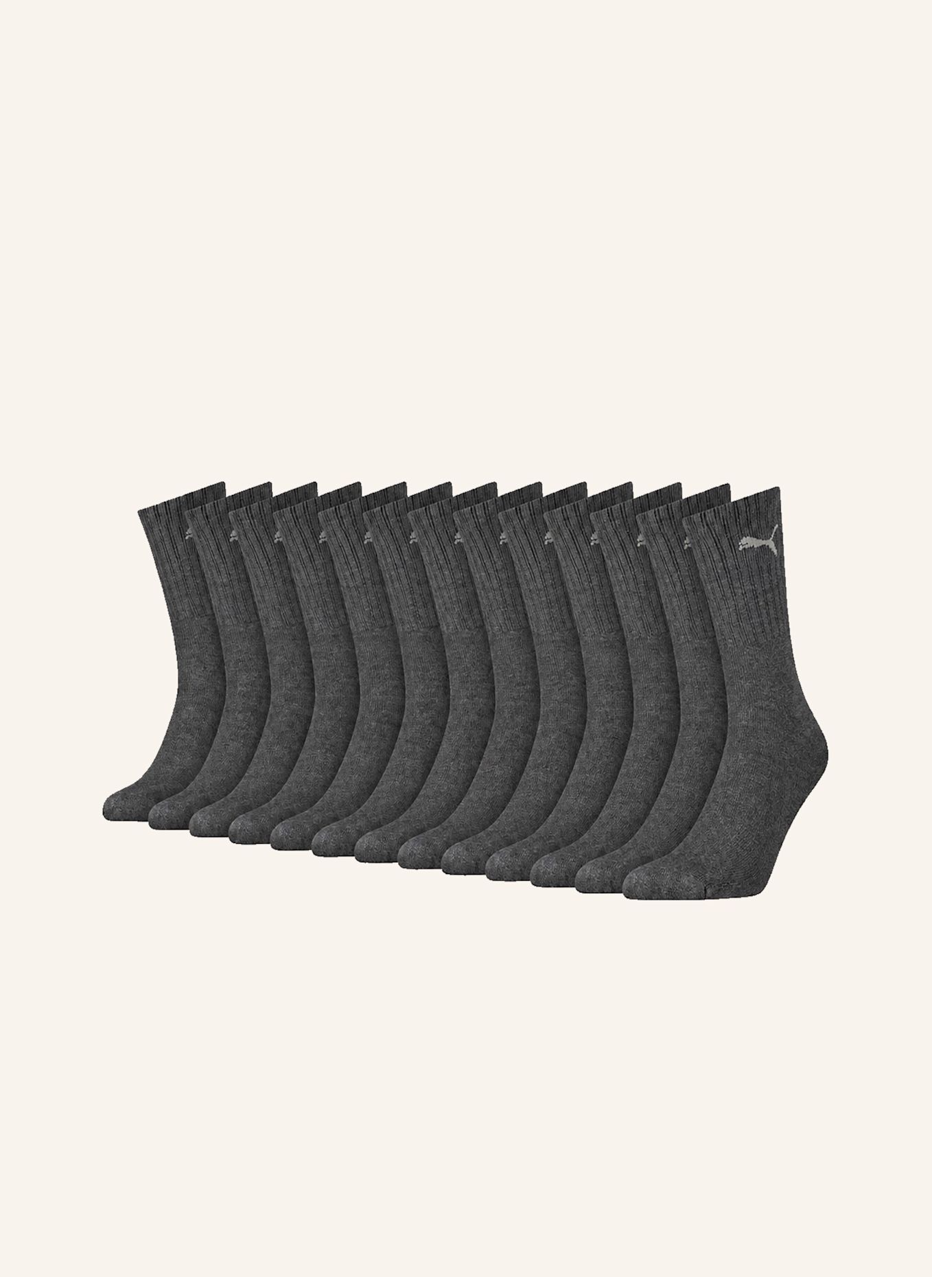 PUMA Sportsocken REGULAR CREW 12-PACK: ECRU