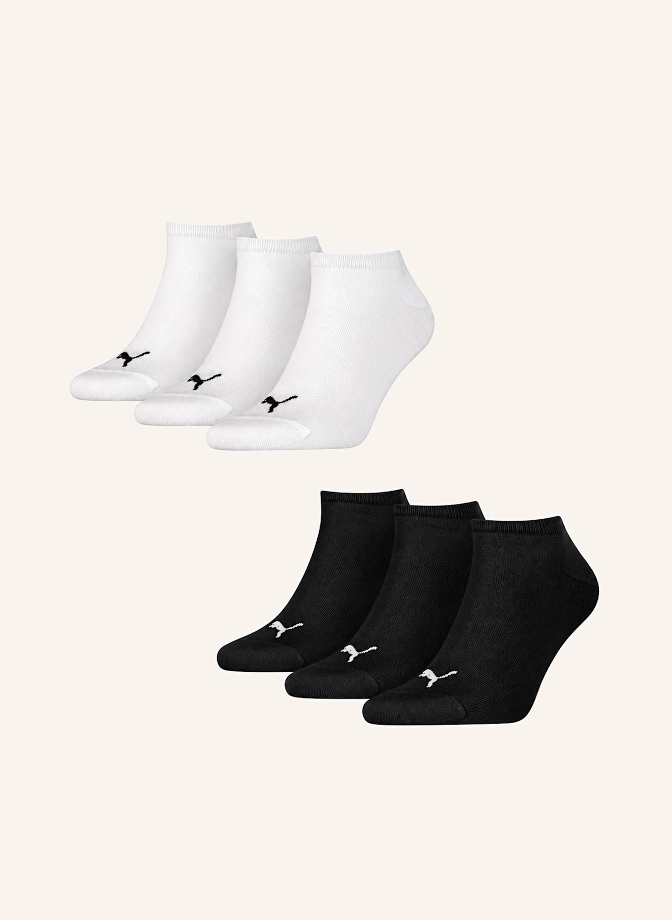 PUMA Socken SNEAKER PLAIN 6-PACK: ECRU