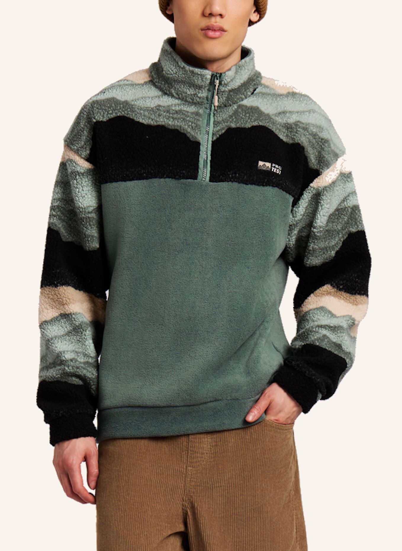 PROTEST Fleece PRTPublic: GRÜN