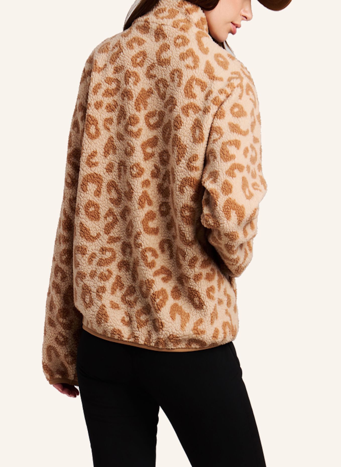 PROTEST Fleecejacke PRTWIBA: BRAUN