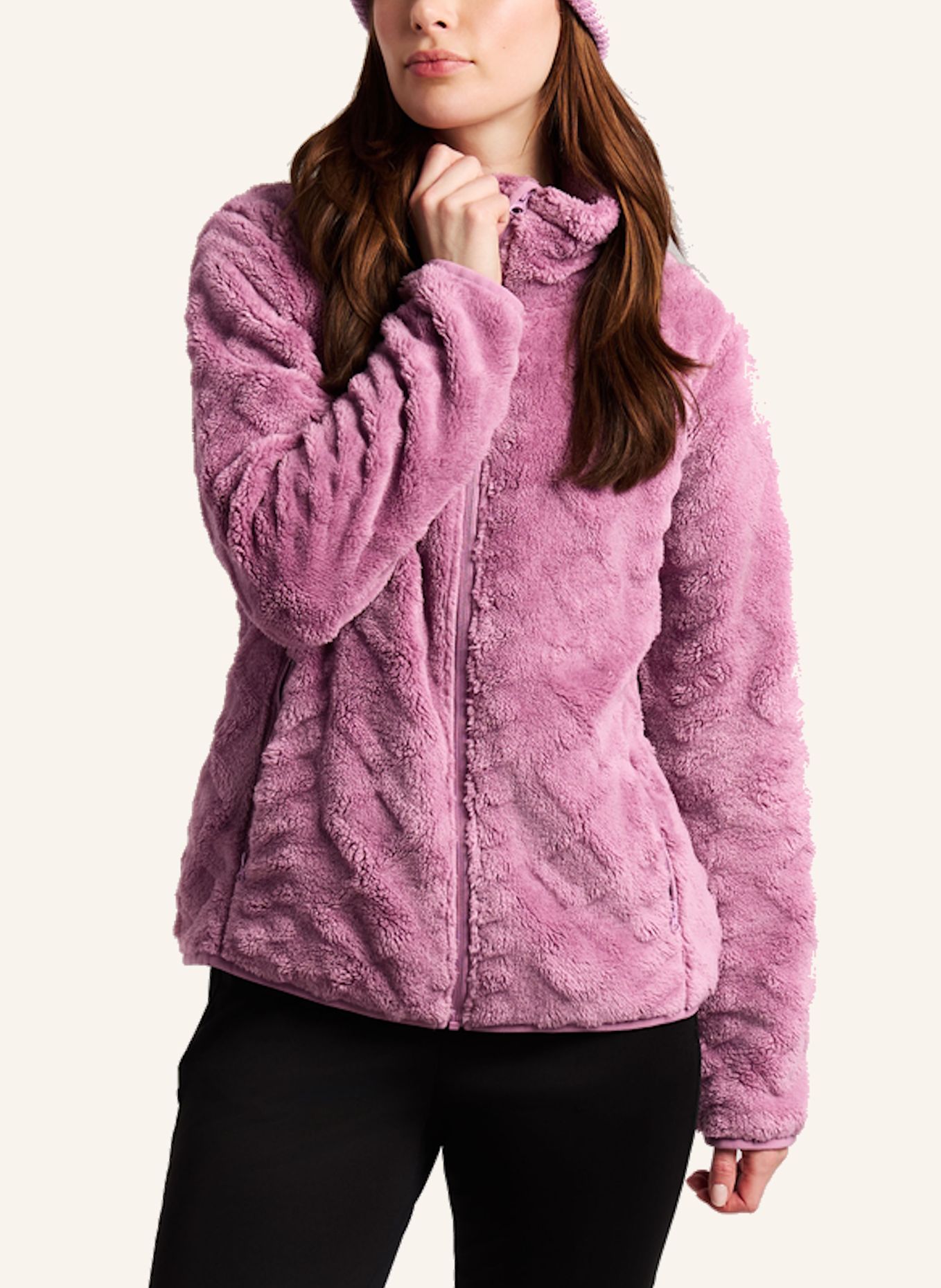 PROTEST Fleecejacke PRTFINTA: LILA