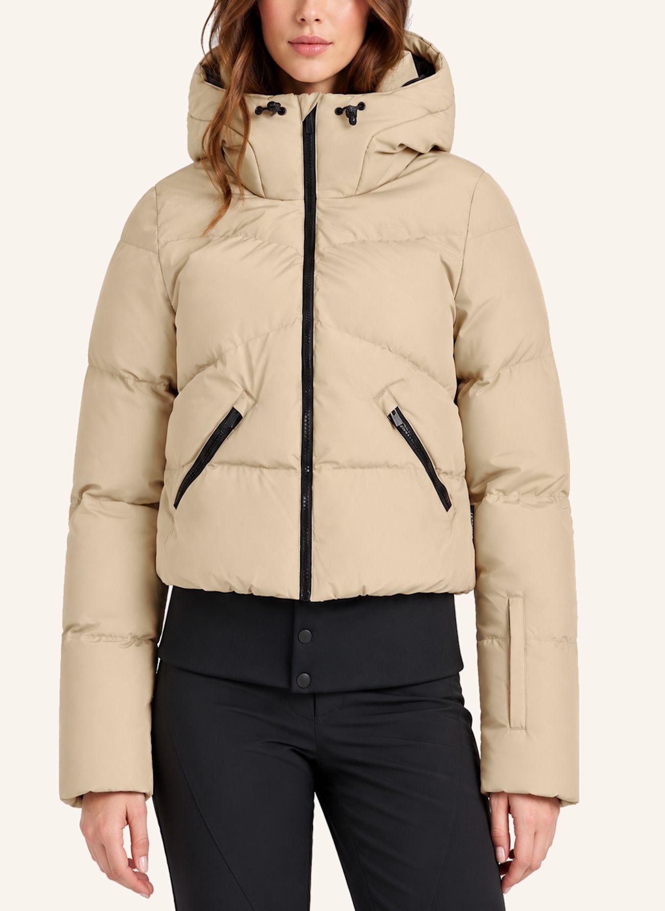 PROTEST Skijacke PRTPREPPY: BEIGE