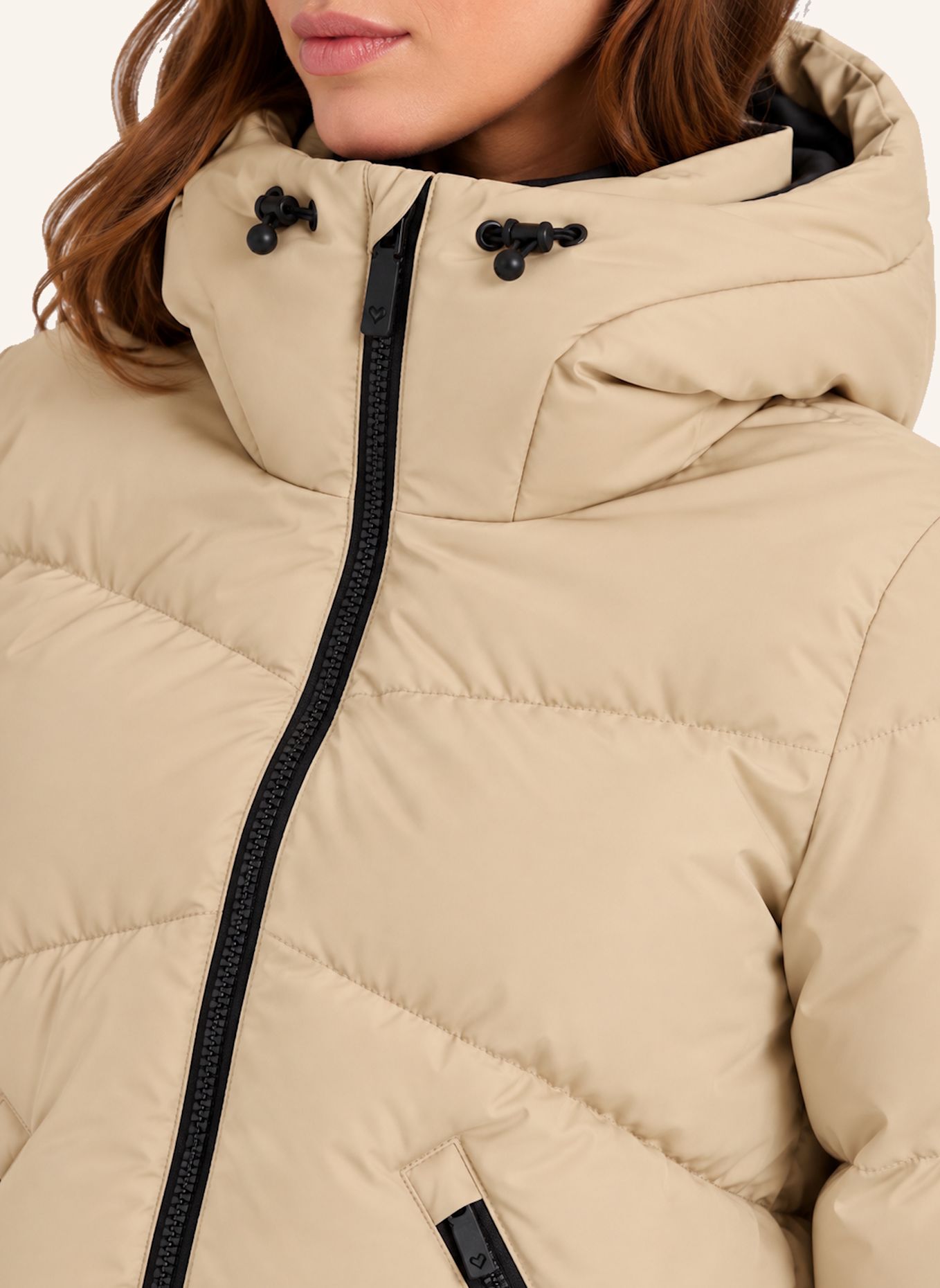 PROTEST Skijacke PRTPREPPY: BEIGE