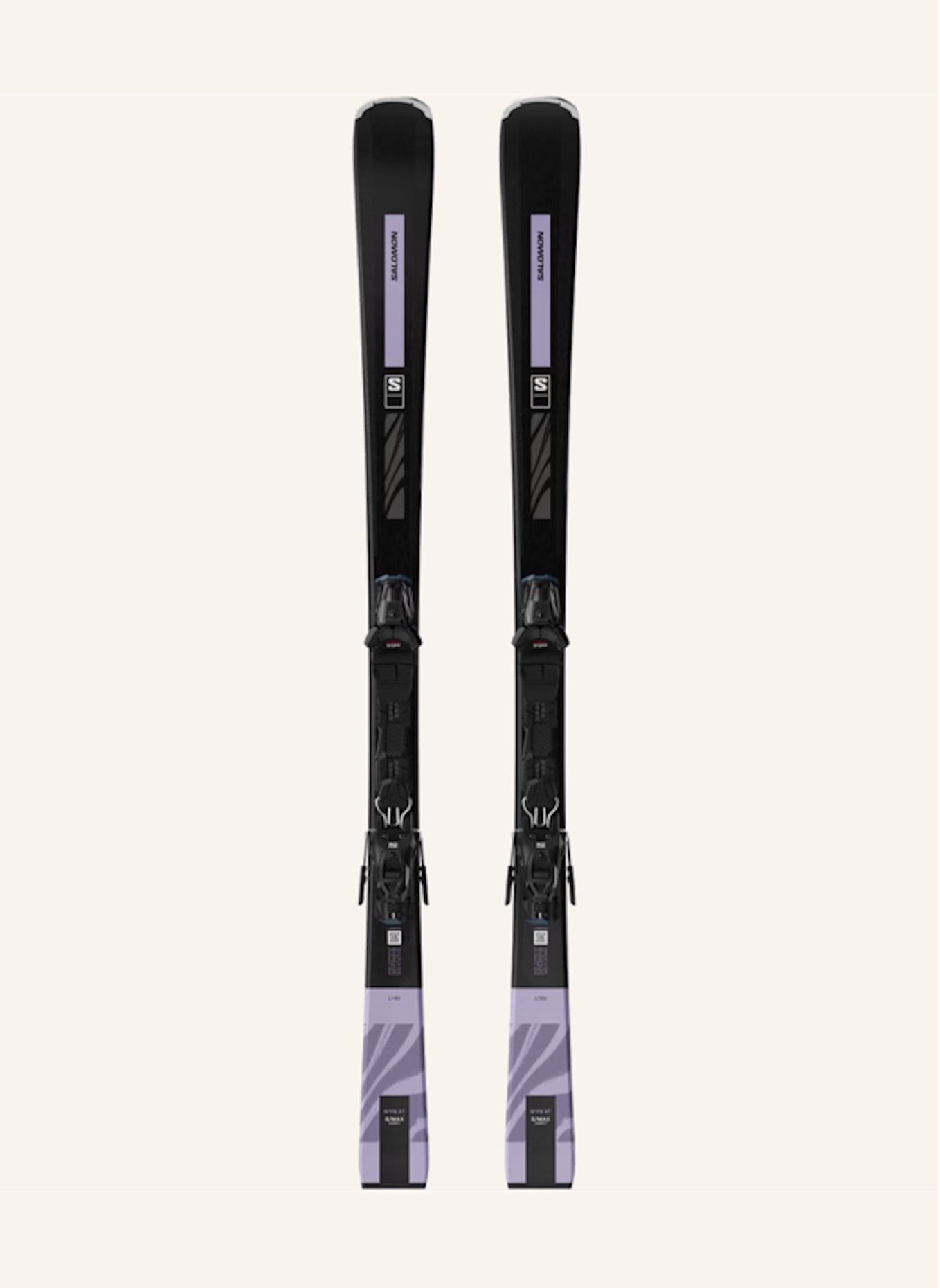 SALOMON Skiset E S/MAX F8: SCHWARZ