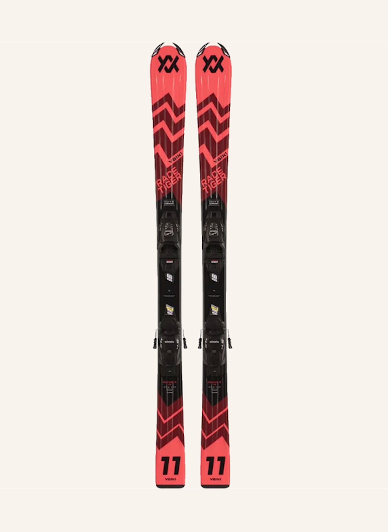 Völkl Skiset RACETIGER RED 80-90 2025: ROT
