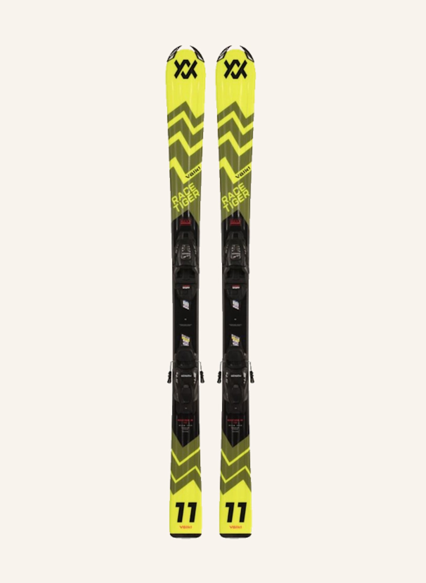 Völkl Skiset RACETIGER YELLOW 100-120 2026: GELB