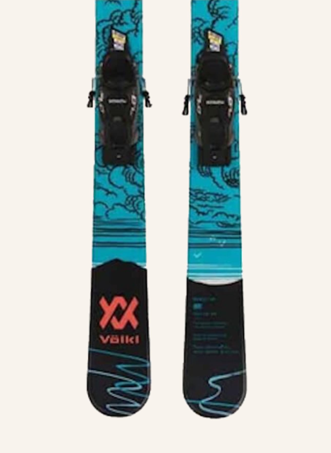 Völkl Skiset REVOLT HOPPER: BLAU