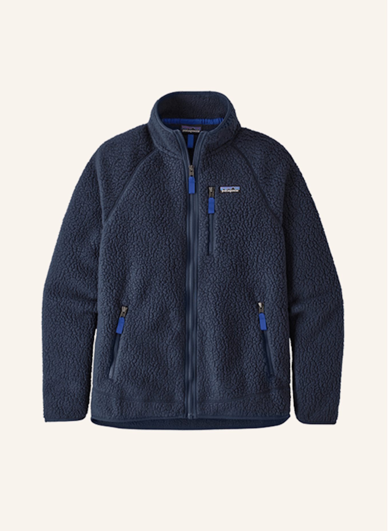 patagonia Fleece RETRO PILE: BLAU