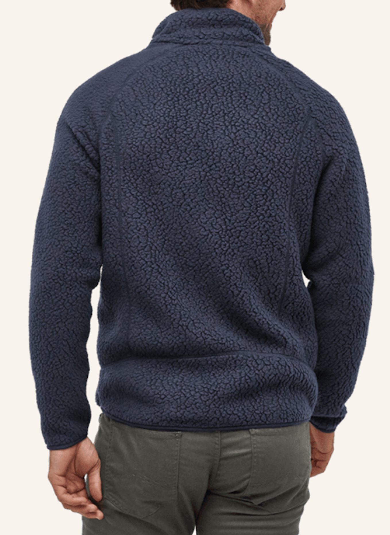 patagonia Fleece RETRO PILE: BLAU
