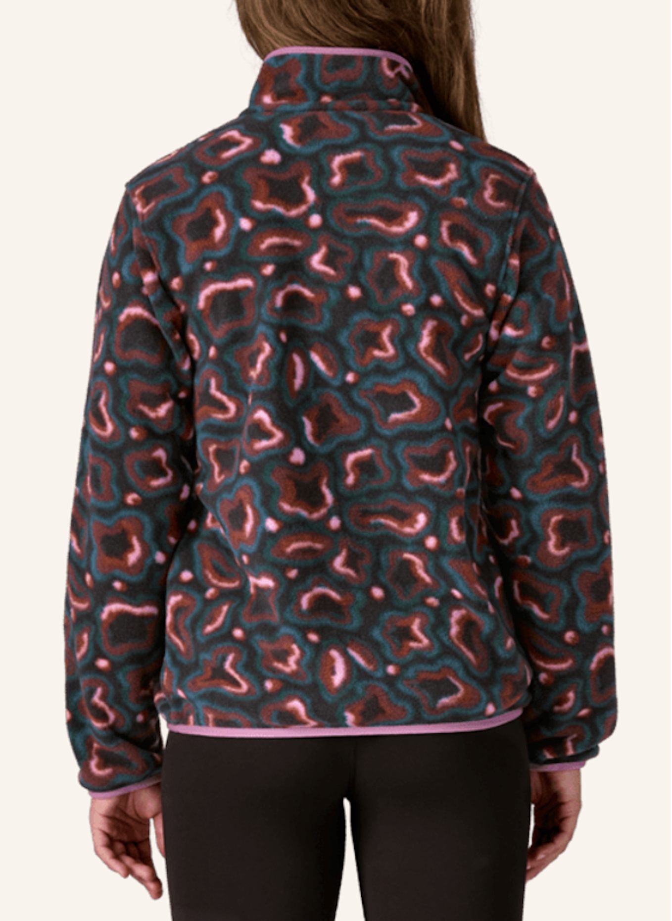 patagonia Fleece SYNCHILLA SNAP-T: ECRU