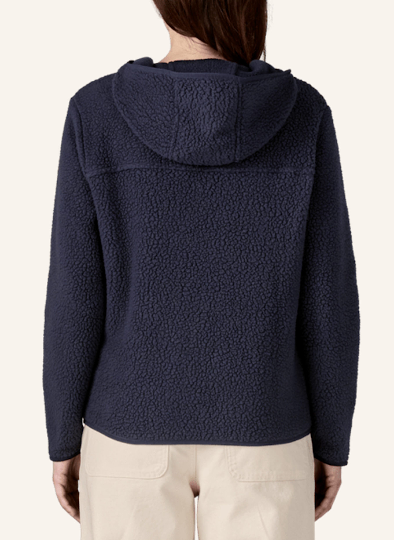 patagonia Hoody RETRO PILE: BLAU