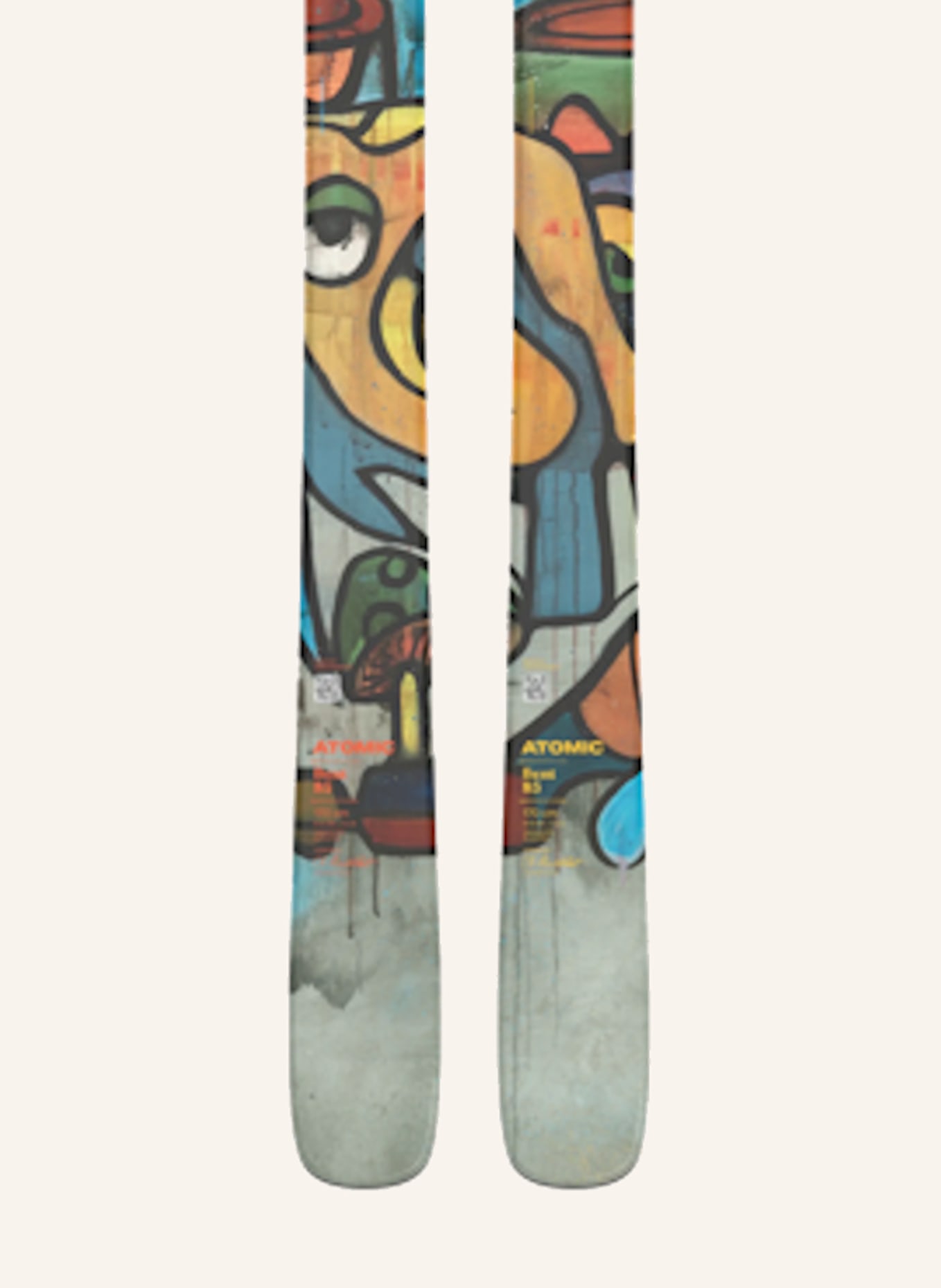 ATOMIC Skiset BENT 85 2026: ECRU