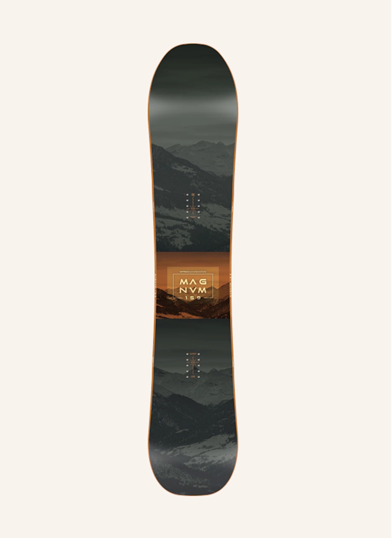 NITRO Snowboard MAGNUM WIDE 2026: ECRU
