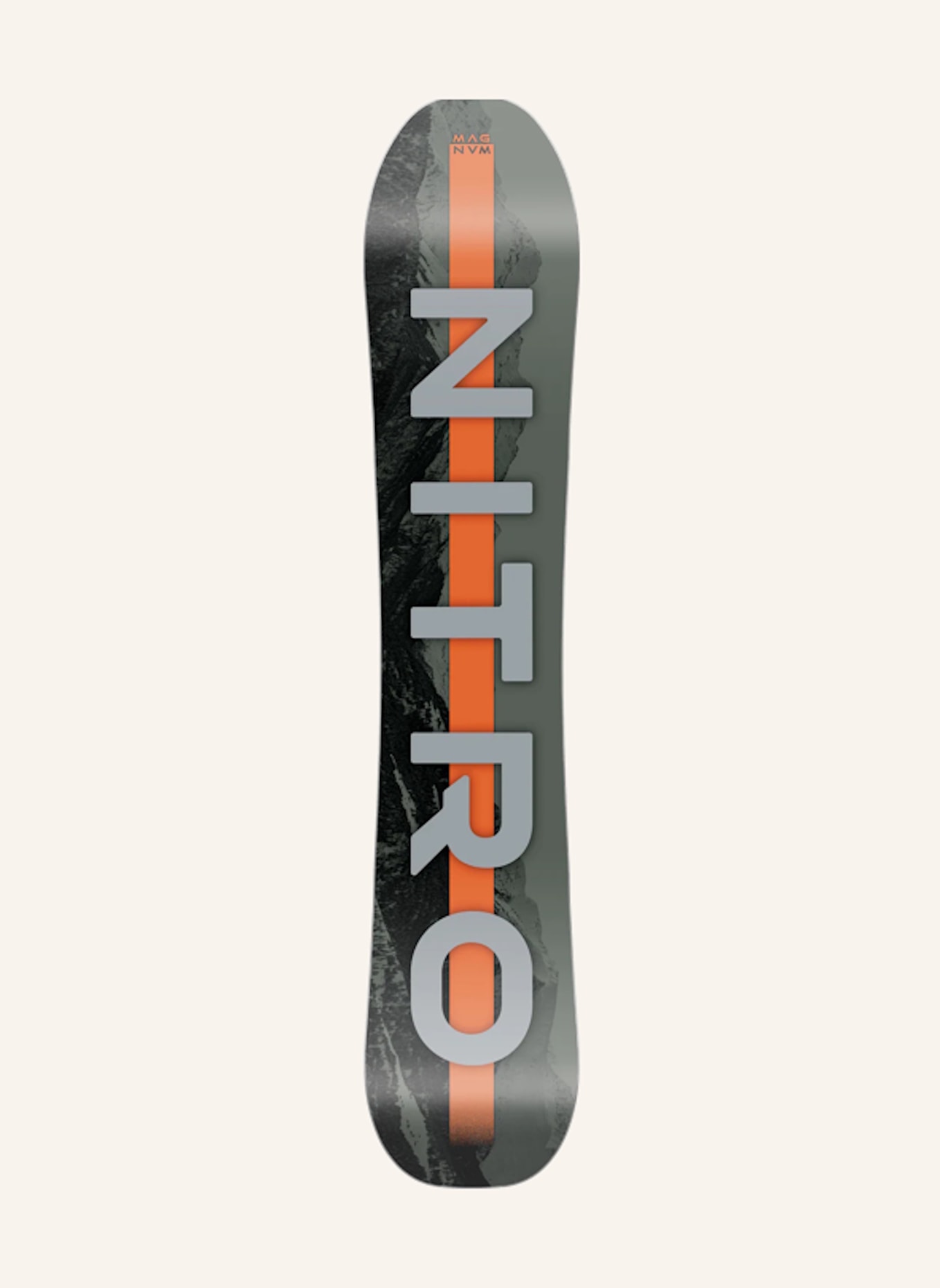 NITRO Snowboard MAGNUM WIDE 2026: ECRU