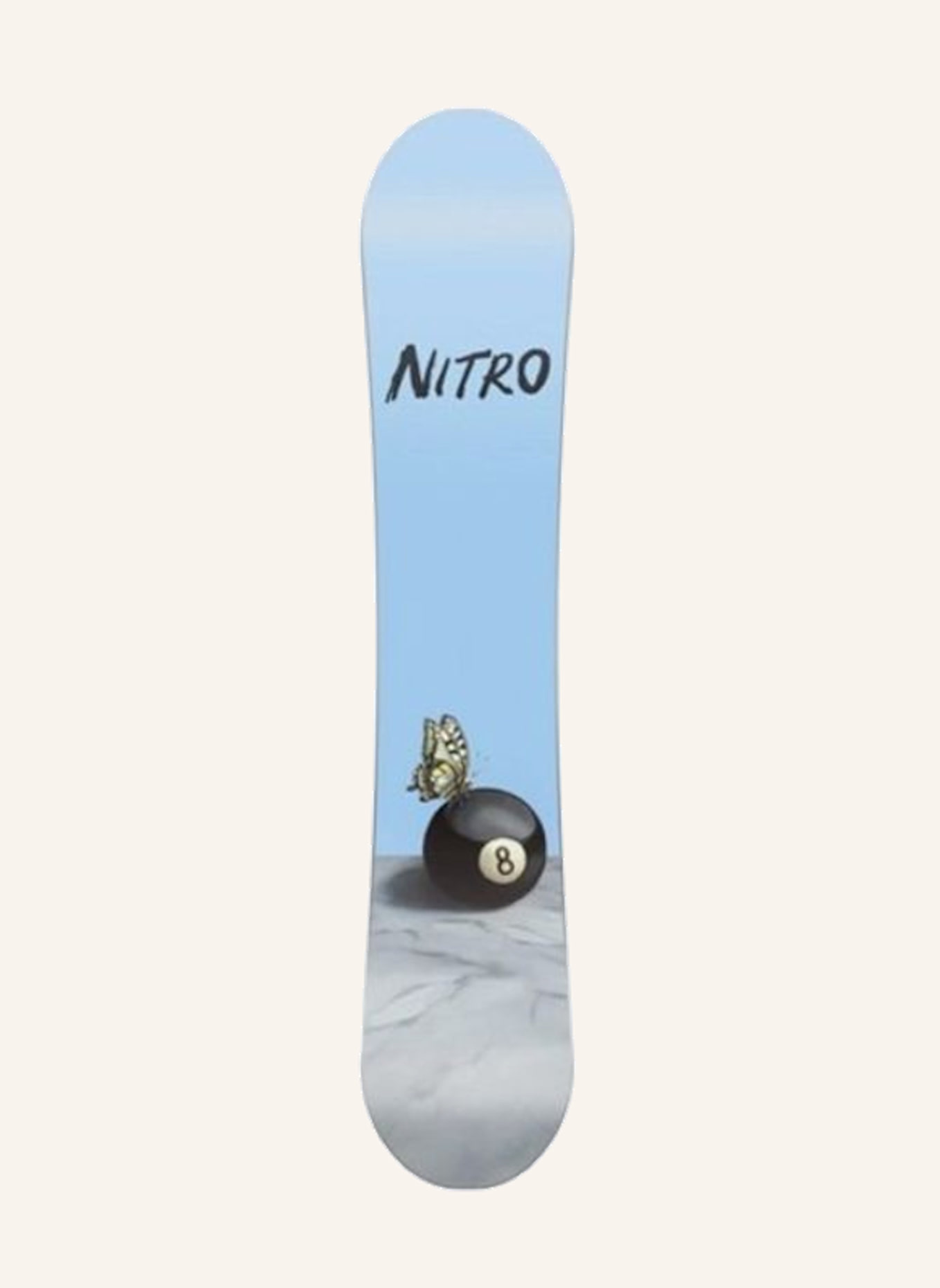 NITRO Snowboard MERCY 2026: ECRU