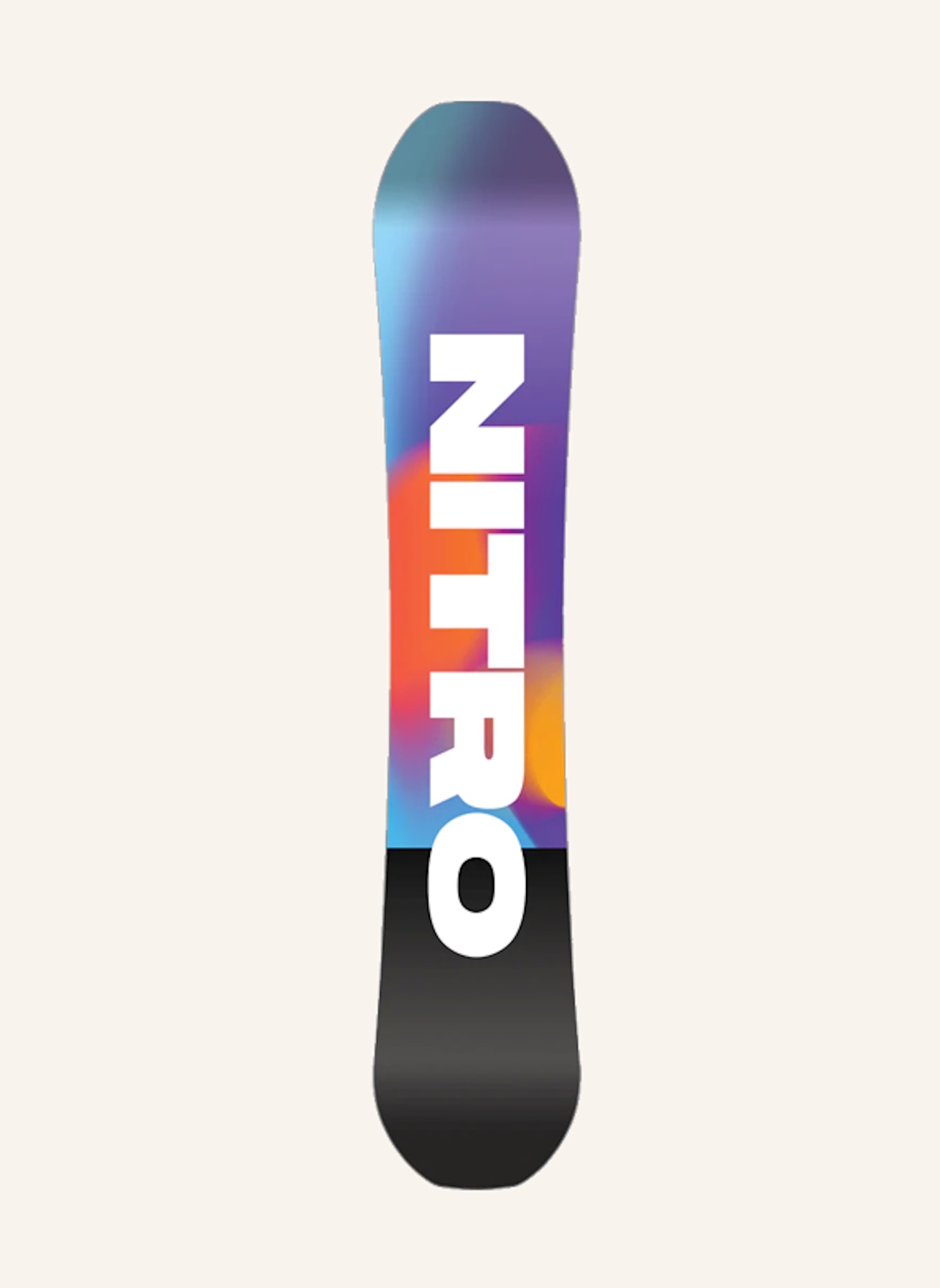 NITRO Snowboard PRIME CHROMA OUT 2026: SCHWARZ