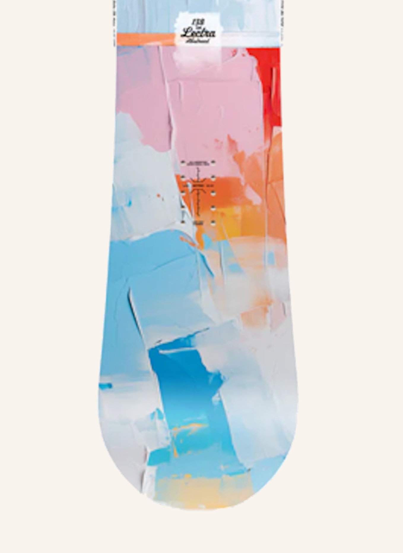 NITRO Snowboard LECTRA 2026: ECRU