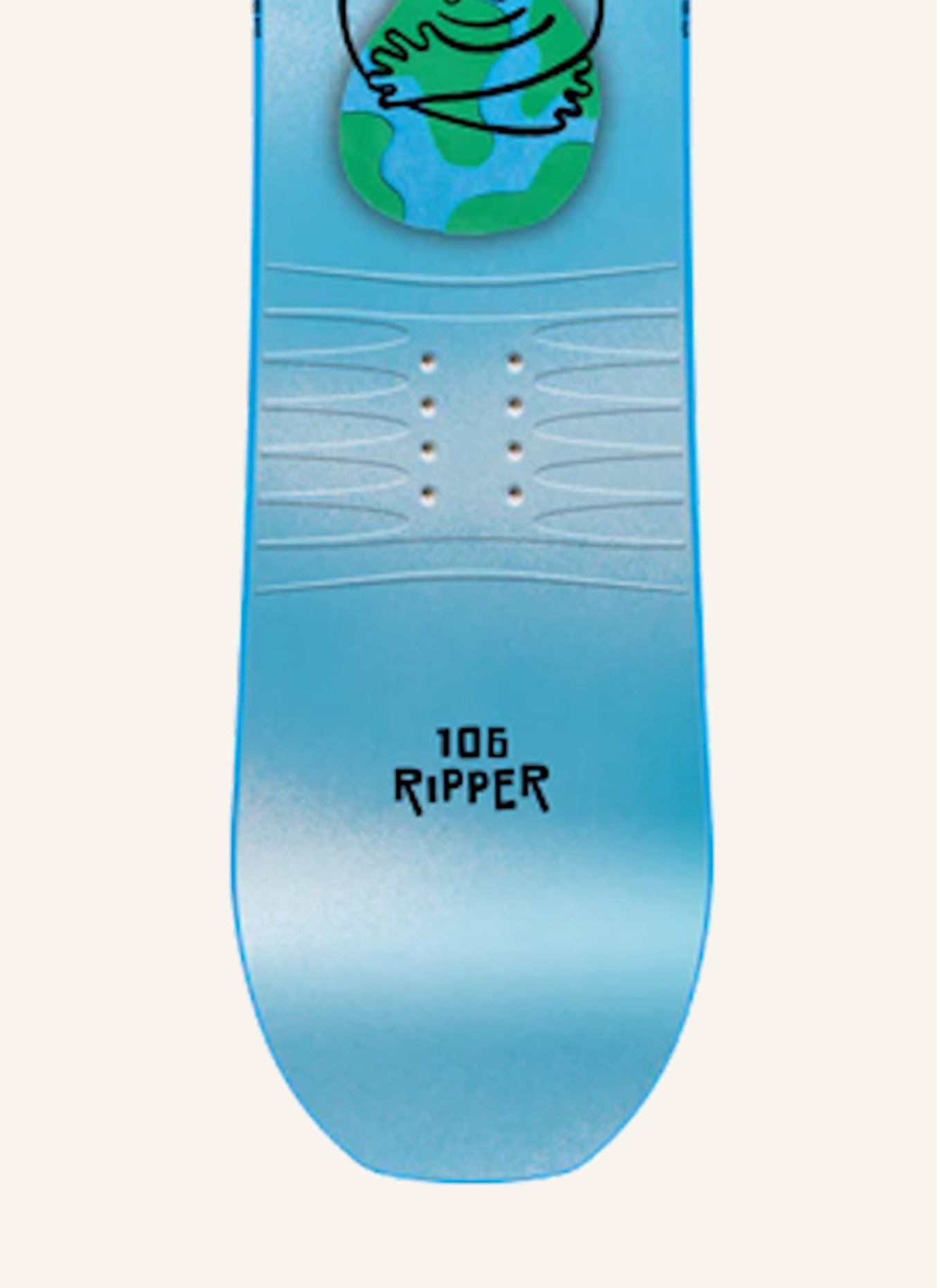 NITRO Snowboard RIPPER 2026: ECRU