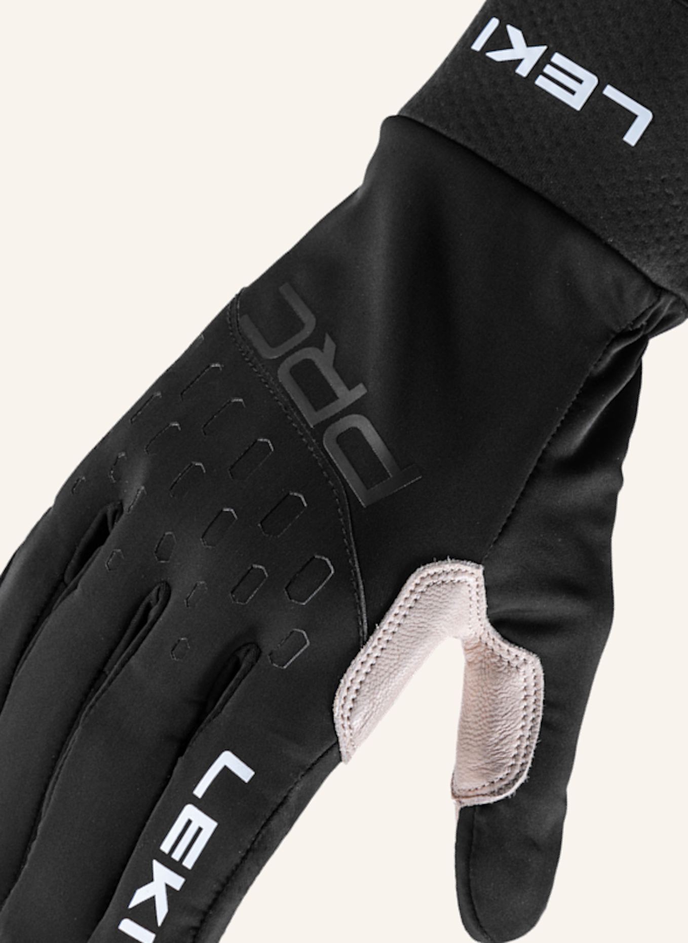 LEKI Langlaufhandschuhe  PRC PREMIUM: SCHWARZ