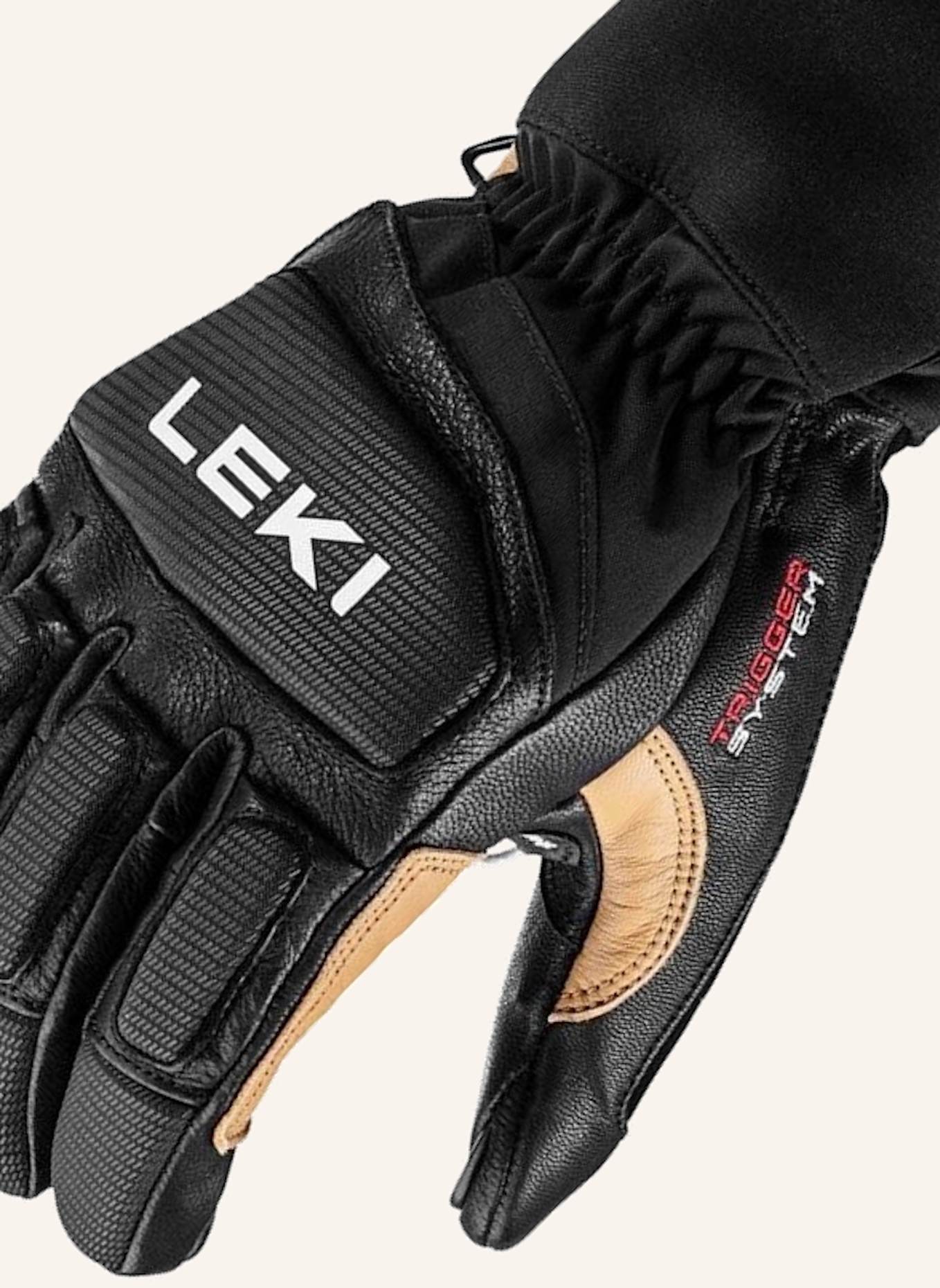 LEKI Handschuhe GRIFFIN PRO 3D: BRAUN