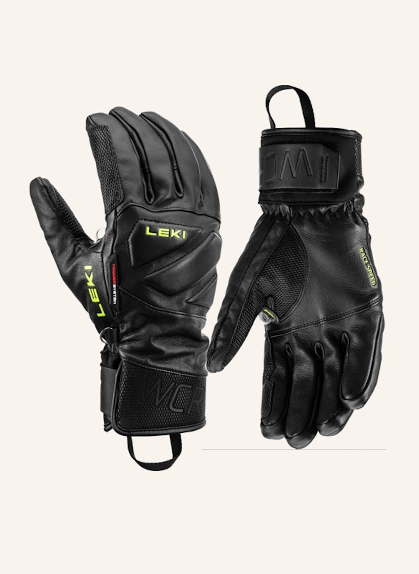 LEKI Handschuhe WCR VENOM SPEED 3D: ECRU