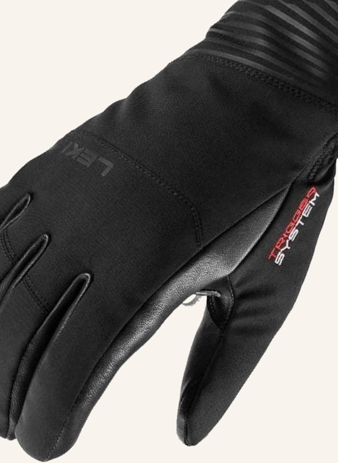 LEKI Winterhandschuhe SPARROW 3D: SCHWARZ
