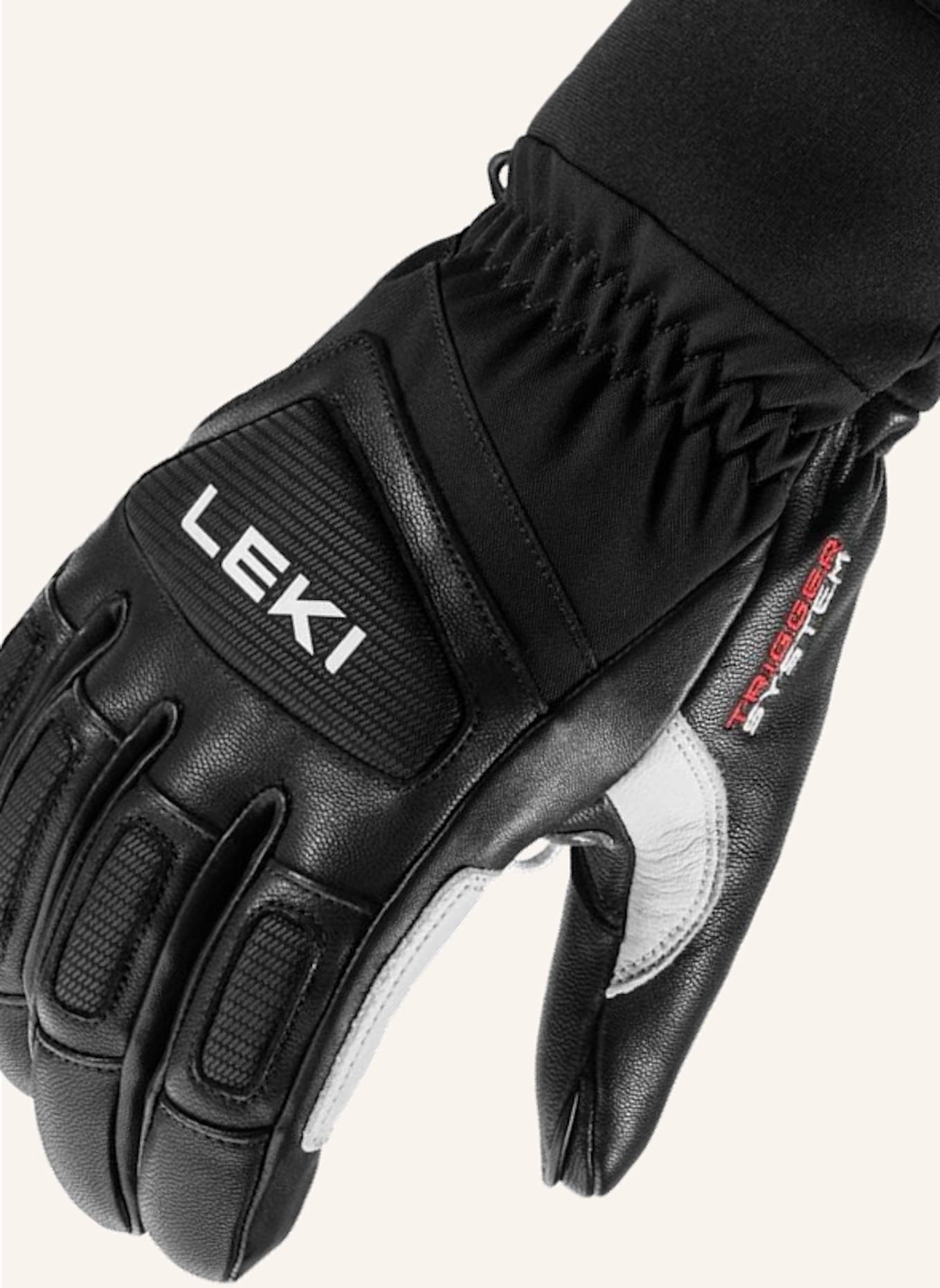 LEKI Handschuhe GRIFFIN PRO 3D: SCHWARZ