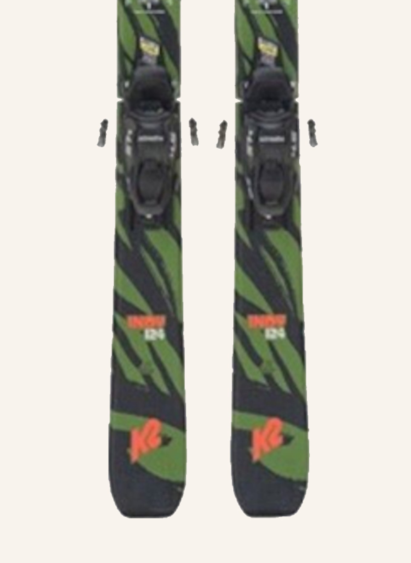 K2 Kinderskiset INDY: GRÜN